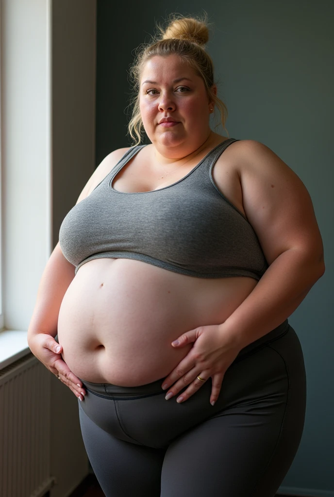 Obese woman