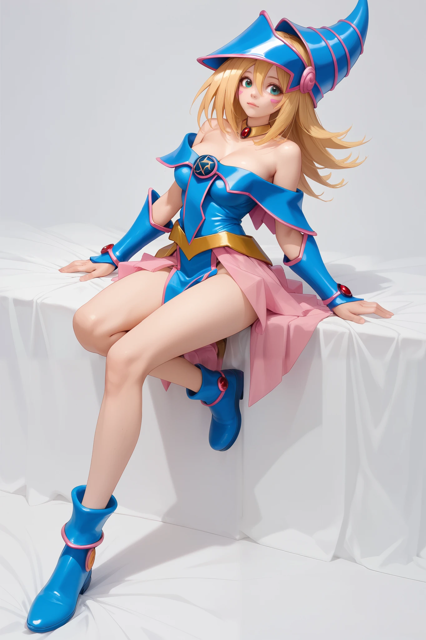 Sexy dark magician girl (((She is facing full body in detail !!!)))