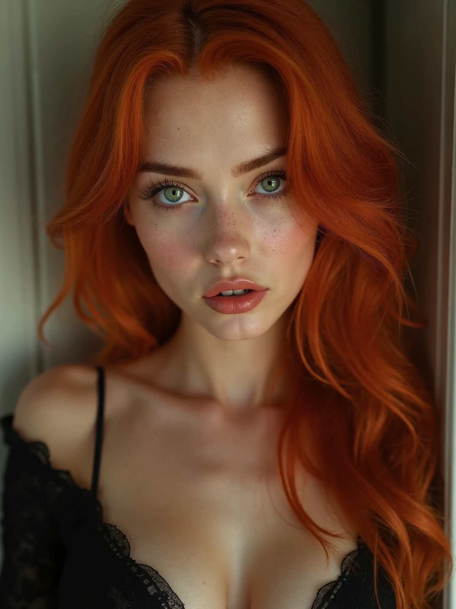 Sexy redheaded woman