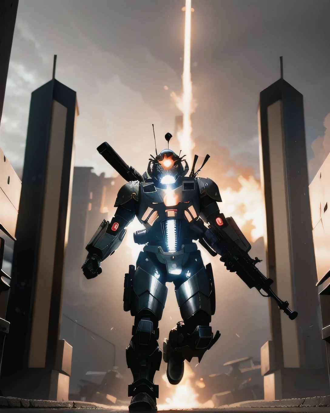 best quality,masterpiece,highly detailed,ultra-detailed,
zaku,cyborg,science fiction, holding weapon,up
extremely detailed eyes, fantastic details full face, mouth, trending on artstation, pixiv, cgsociety, hyperdetailed Unreal Engine 4k 8k ultra HD,