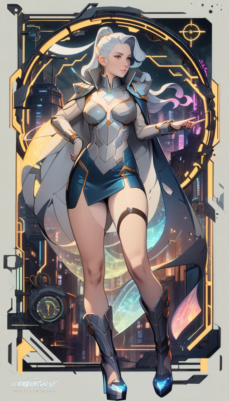 (high-res, vivid colors), blue bird alien, detailed feathers, sparkling eyes, alien landscape, vibrant colors, surreal atmosphere, glowing lights, otherworldly features, intricate patterns, dreamlike scenery, Arctic Frost Ranger: A suit featuring icy blue and frosty white hues, accented with snowflake patterns and frost crystals. This Ranger commands the power of ice and cold, with abilities such as creating blizzards, forming ice constructs for defense, and freezing enemies in their tracks.
