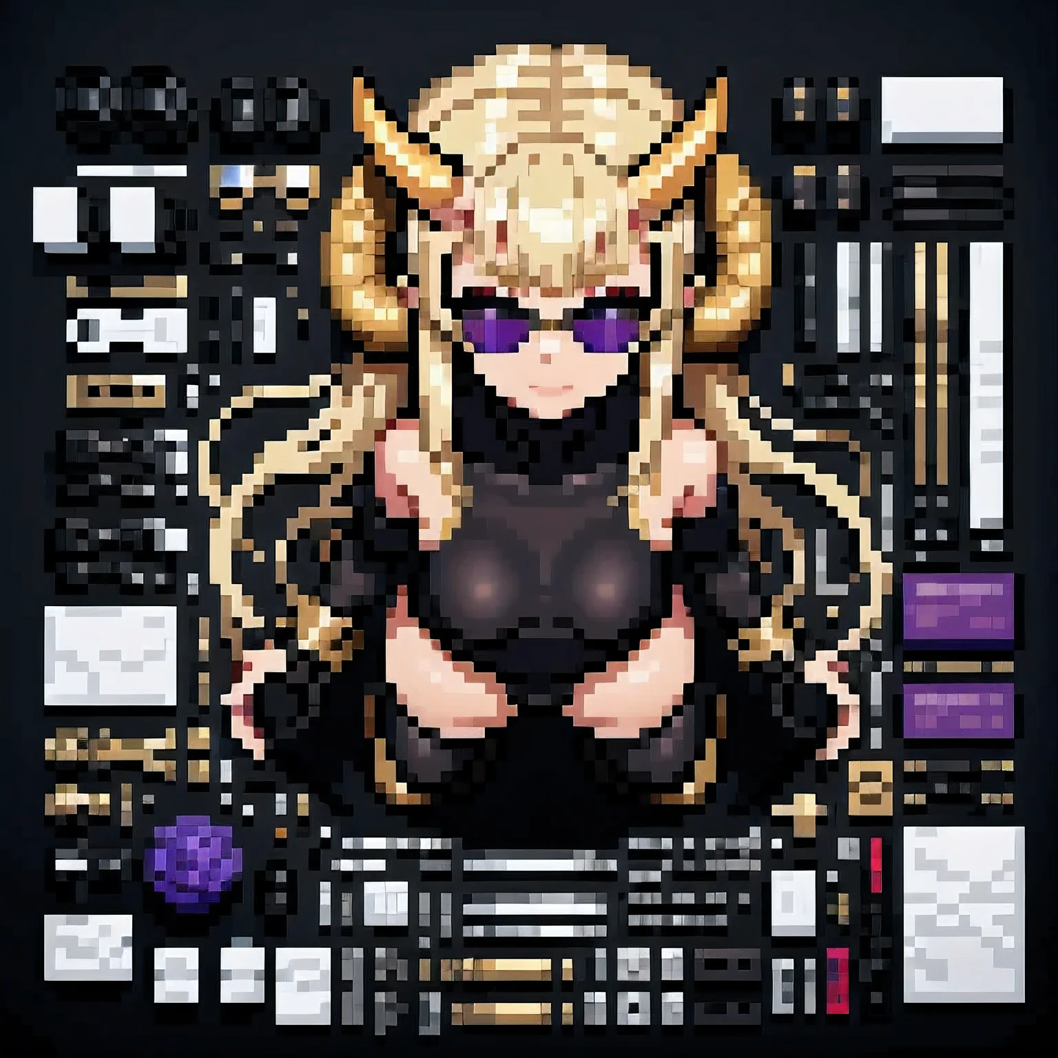 High resolution, Very detailed, perfect lighting, beautiful detailed eyes, ((masterpiece,Best Quality)), absurdities, alone, princess zelda, by the width, crown braid, Hair clip, pointy ears, corset azul, long sleeves, Gloves without fingers, black gloves, black thong with blue lace, smile, curves, nod, , deep neckline, deep neckline, NSFW, visible nipples, visible nipples, corset azul, black thong with blue lace, Primer plano frontal, Primer plano frontal, Session