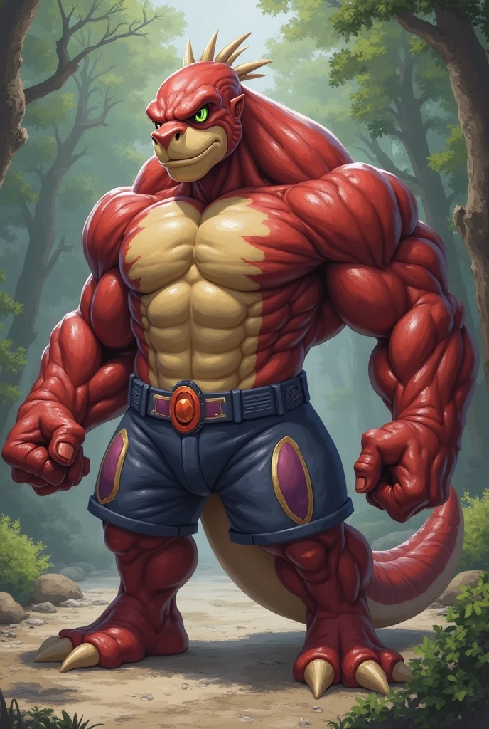 Scalie, tyrannosaurus rex, dinosaur, large male, solo, nude, scaly penis, big balls, standing, waterfall, nature, hot male, sexy, sexy pose, suggestive pose, 4k, 8k, dominant, detailed eyes, hair