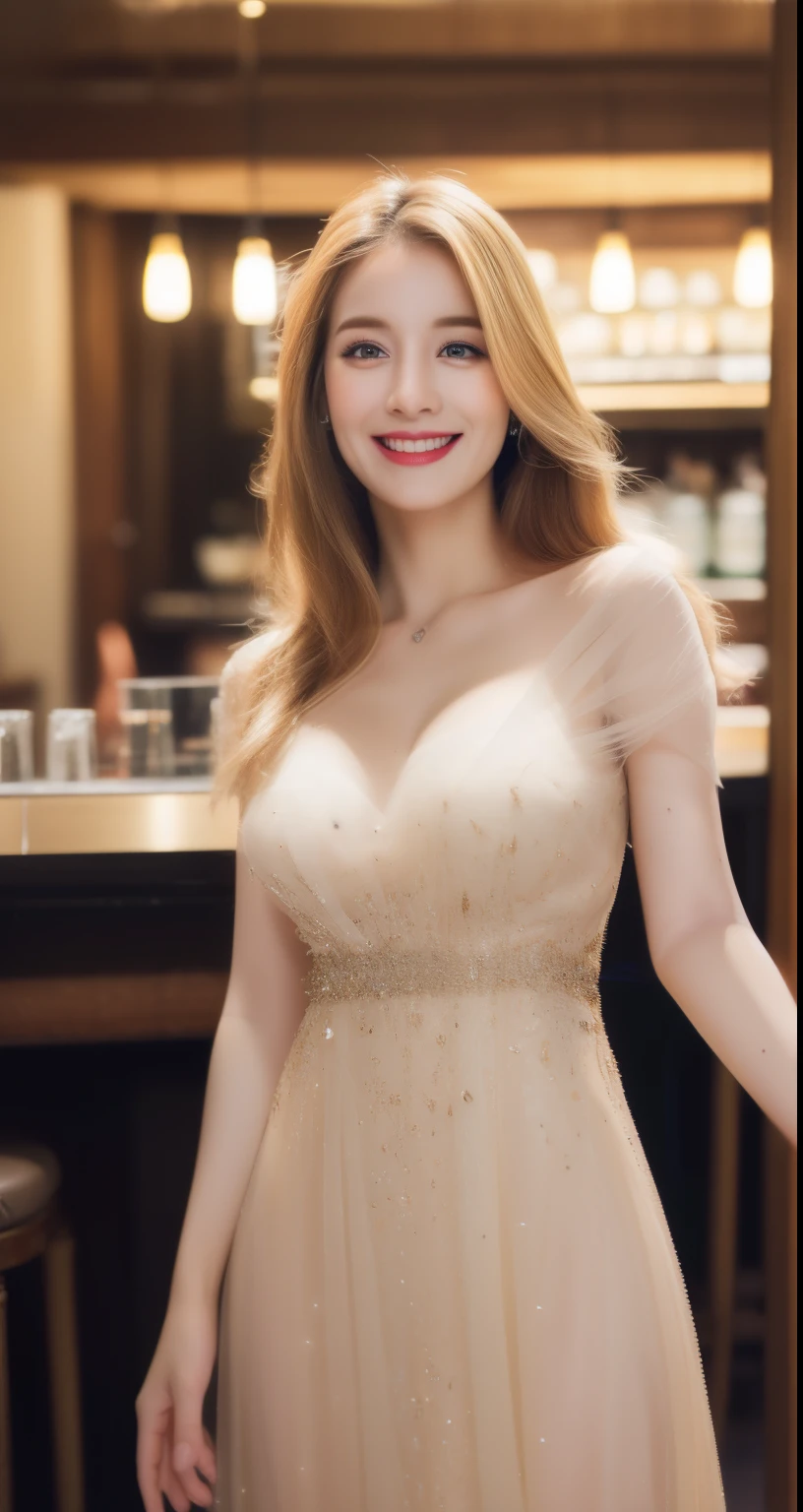 ((An ultra-high picture quality、top-quality、8k picture、masterpiece:1.3))、Crisp focus:1.2、Beautiful woman with perfect body shape:1.4、The most beautiful face、Super Slender、abdominals:1.2、((blonde hair、a blond、medium cut、Beautiful breasts:1.2、tchibi、))、Perfect blonde、a wet body:1.5、Very delicate skin texture、A detailed eye、二重まぶた、People from Ukraine、sixteen years old、Perfect five-finger、Delicate and perfect hands、perfect arms、perfect leg、perfect foot、night city background、Inside a luxury cabaret、perfect eyes、Perfect makeup、red-lips、A slight smil、open the legs widely、Delicate hair、skinny body、Ganimata leg opening、Hands behind the body、bich、high quality make up、Gorgeous and elegant hair、Bewitching face、Best Makeup、The cutest beauty in the world、Best Hair Styling、Stylish hair and makeup、The sexiest in the world、Sleepy face、(Gorgeous and elegant finest dresses、)The finest dresses、Wear hair ornaments、Simple ring earrings、Glamorous atmosphere、Wear high-end high heels、Wear a luxurious necklace、Short stature、tchibi、Infant face、Wearing the most glittering luxury bracelet、Wearing a diamond anklet、Gentle face、Bun Hairstyles、Young Face、Innocence、Overall dark、Lori face、a baby face、Sexy Cabaret Cast、Sexy face、Sexy little girl、Chic and classy dresses、Everything is very beautiful、