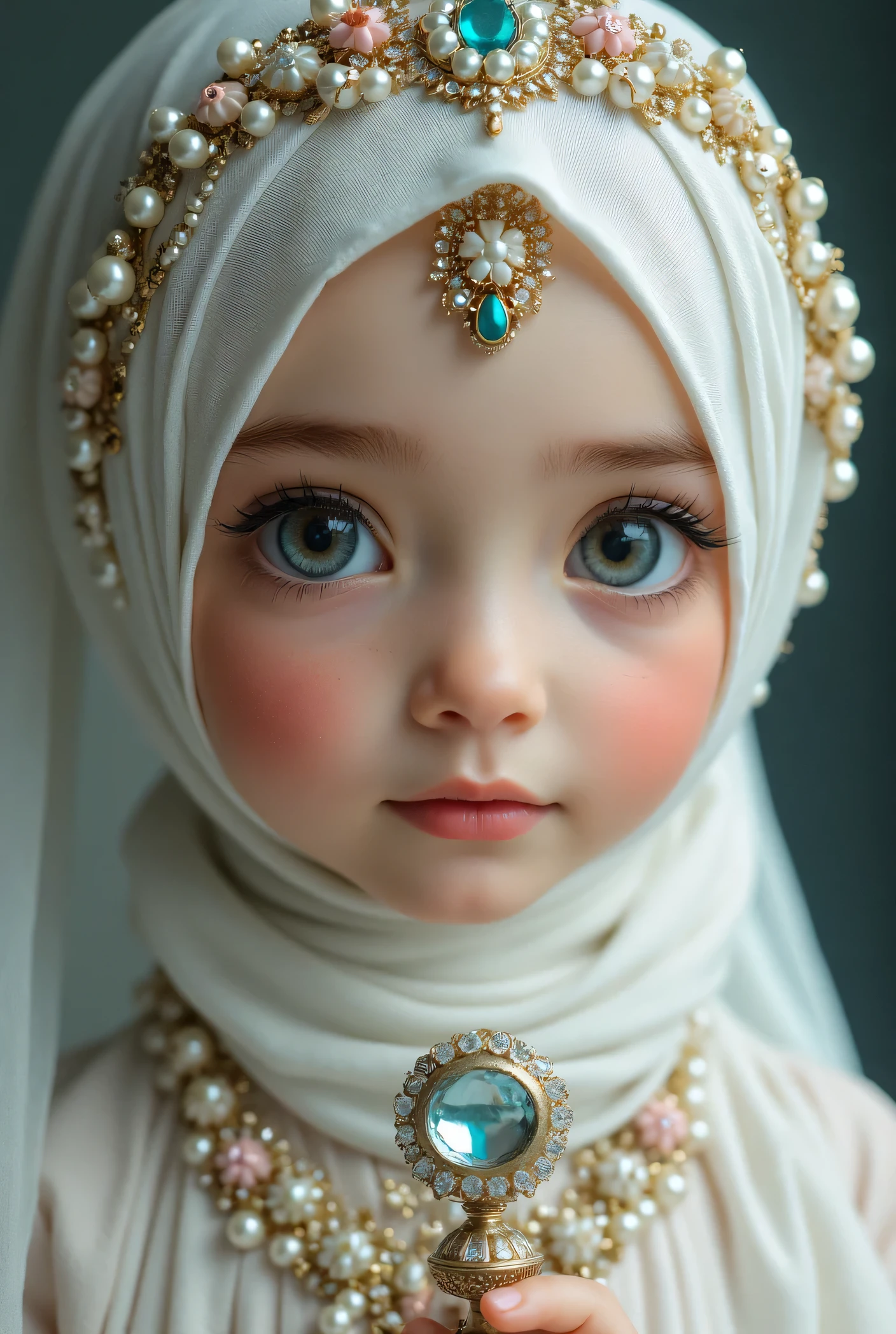 (((HIJAB MALAY GIRL))), masutepiece, High quality, UHD 32K, Realistic face, Realistic skin feeling , A Japanese Lady, 8 years old, Little Girl, Very cute and baby-like face, (((FLAT CHEST))), (MATRIX WORLD), ((look In front at the camera and SADNESS)), (((LITTLE GIRL))), (((CUTE GIRL))), ((TRANSPARENT)), ((RED LIPS)), ((RED LACE)), ((TRANSPARENT)), ((CHUBBY)), (undress)