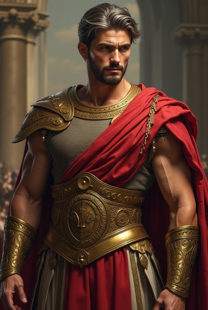 realist, (masterpiece), (photorealist:1.3), ultra detailed, (high detailed:1.2), (Best Quality:1.0), manly, muscular, Tall Man, chest hair, A man in royal attire, 25 years, covered with a small insulting armor, fancy, full body character sheet, huge bulge in crotch, cuerpo muscular, full body view, inside a castle, very small thread loincloth, Haircut, Shadow of six o'clock.