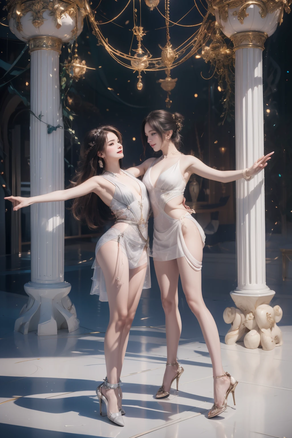 ((masterpiece:1.4)、(top-quality:1.4)、(reallistic:1.7))、a beauty girl、Super sexy girl、Super beautiful girl、((1girl in:1.4))、Shiny natural skin texture、Glossy luxury latex、Luxury Latex Bodysuit、Very revealing sexy outfits、By Luis Royo、age19、Super Ultra Ultra Bikini、Cute tattoos、(standingn)、(full body Esbian:1.4)、(Looking Back Beauty:1.4)、(Two arms:1.4、Two legs:1.4)、(perfect anatomia:1.4)、(Perfect female body:1.4)、Portrait photo of a girl、Soft front light、beautiful countenance、kawaii faces、Beautiful udder、Colossal tits、Beautiful ass、A detailed eye、Draw eyes clearly and beautifully、beautidful eyes、Narrow waist、Raw photo、red-lips、Red high heels、Cute Hair Ornament、a choker、a necklace、耳Nipple Ring、1 screen display、Beautiful girl standing on the ruins of an ancient city