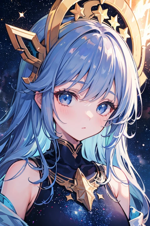andromeda,planet,1girl,