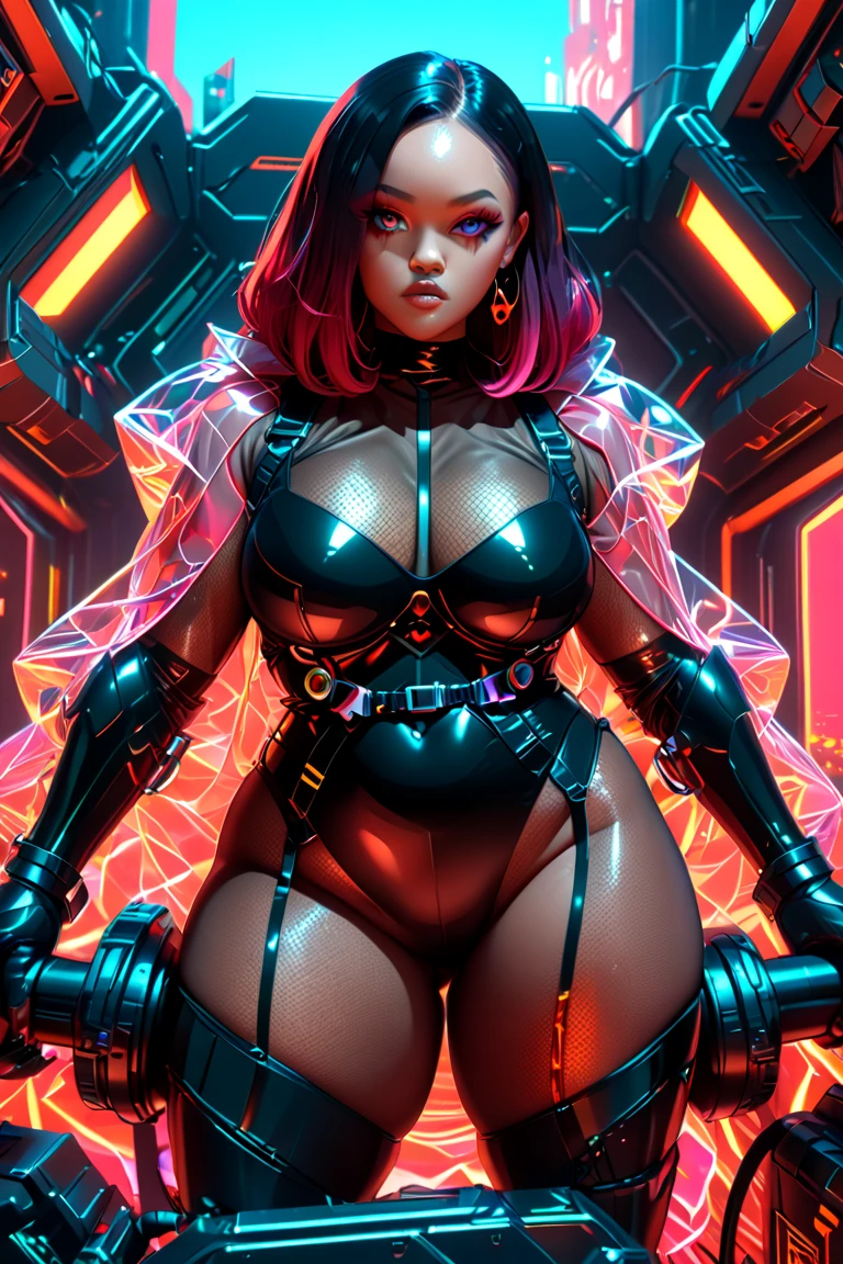 busty, ((red skin), twi'lek), stretching, evil space dancer, (black sports bra, choker, leggings, gloves), ((busty), slender body, thin, slim sexy body, slim waist, ((((gigantic breasts))))), Imperial starship, Star Wars,