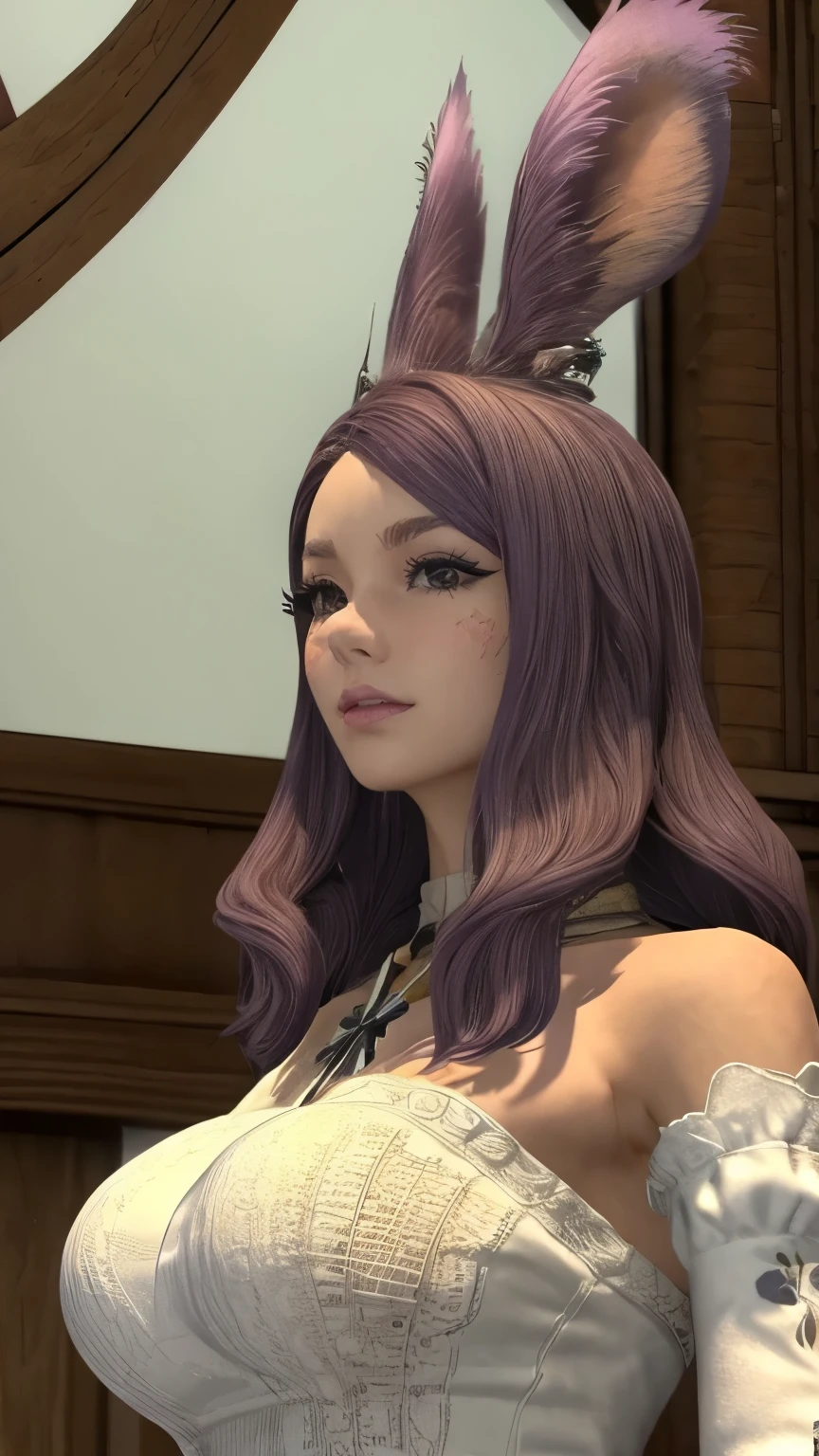  table top,  top quality, shape,  very detailed, finely,  high resolution,  8k wallpaper, 完璧なダイナミックな構shape,  beautiful and delicate eyes,  Natural Lips, long eyelashes, Heavy makeup,  smiles、 Sexy Knitted Dress ,  big breasted with a cross eye, Chest,  Random Sexy Poses, whole body、 Look Away、 look down