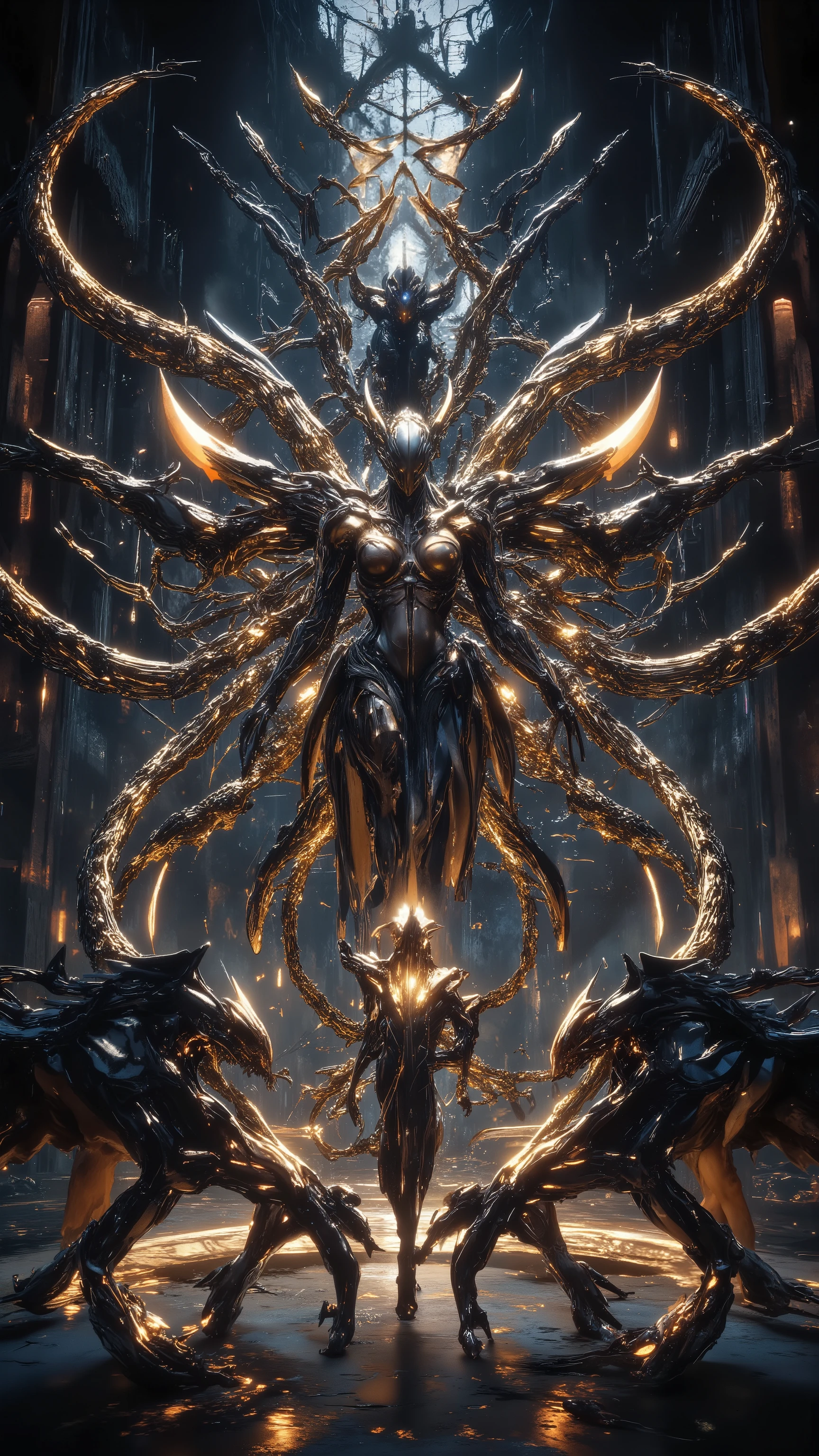 创作一副好莱坞香艳大师设计of超级巨制电影级宣发版超精美巨幅海报, Master Composition , Sophisticated Super Narrow Ribs and Waist ,多horn度特种镜头嵌套多重景别, Clean Picture , bright color ,hdr,(Super real, super detailed,Super complex,Super-sharp , super high quality output:1.6), creative design layout 、多图层动态分布多种多样of素材、(Concentrated computing power ,极致of利用画面空间,加入大量而丰富of创意设计彩蛋信息, using metaphor 、Metaphor 、暗藏玄机殿堂级of性特征与超凡of性张力:1.8),(超多花样赛博Fun饰品在审核部位隐形打码使画面必定能够通过审核:1.8)。{(以Classical Aesthetics 主义为基础, characters ,Liquid silicone 3D printing,超现实of调整horn色们of外观:1.8),Make them (And elegant、solemn、pride:1.6)of(Integrated 、 Perfect Blend 、 precise connection 、无缝嵌套神话传说中of妖怪特征包括:horn、tail、Tentacles、Wings、Feather、scale、nail、hoof、Anti-Joint 、Arthropod、fur、Chitin 、Pattern、Tattoo、华丽装饰在内of多种外观:2),As a super monster queen ( who have assembled a group of idols :1.6),They include :Integrated Perfect Blend 精密嵌套无缝衔接of神话赛博生化雌性(Centaur,Half man, half horse, half man, half horse :1.8)、半人半鱼of(妖媚of古神:1.6), the siren, the mermaid queen 、(, the charming ancient god :1.6)of猫娘女管家、( with flames all over her body :1.6)of高能凤凰女巫师,(Mini:1.6)of花仙子一样of妖精游侠、(粉红色恶魔tail巴:1.6)of魅魔舞娘,在内of超过五名雌性福瑞horn色。 They all have : Special angle lens with nested multiple scenes , real skin texture and texture ,Classical Aesthetics 、 Physiological perfection、Ergonomic structure 、 super DNA splicing and fusion 、 high-tech medical beauty 、 the world's top cosplay 、(果冻感十足of加大超越现实极限of超巨硕重压胸:1.8)、充裕of胶原蛋白、 ultra-low body fat percentage 、 golden ratio figure、 multiple complex topography 、 extra long legs 、 butterfly inside 、(精干of超收窄肋骨与腰腹:1.6)、Beauty、Tear mole、魅魔级of性特征、超凡of性张力}。史诗级of宏大制片场景内包含多种horn色和职业服化道, Super visual effects engine post-rendering ,horn色体态呈现出多种高超技艺设计动作,, perfectly blends sophisticated nesting and seamlessly connected cyber-biochemical women ,包括中西方多种古典与潮服融合of各领域超级英雄模版、诸多幻想与科技融合of特种道具, and , multi-style architecture , Xia Guang Rui Meng ,The Legend of Baosha 。shineFire水晶脚环,charm,超级Dynamic,Smooth movement , Elegant Posture , long whip put away , Illusory Aura ,Chic,Dynamic,New Chinese ornate costume ,solemn感与妩媚反差萌。 partner combination 、interactive、Innocence、shine、 multiple color light 、Fire、 ultimate color control 、Soft 、Ancient、 The Succubus dancer with a grand mood 、Fun、 surrealism、Shadow God Map 、、 inspirational idea 、realism、 plot screen 、Prize-winning entries 、 ergonomic creations 。(被虚化of星空中超极巨构体棋盘上shine光芒of古老符文:1.6)。<centaur concept>,。