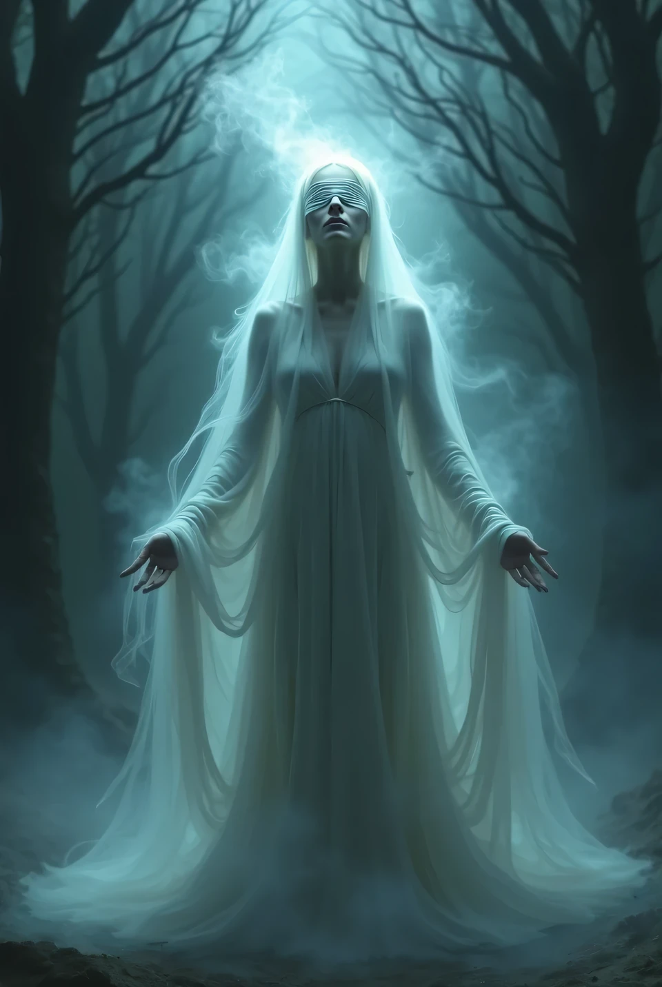 (best quality:1.04),ghostly apparition,ethereal beauty,translucent,wispy,smokey,hazy,solo,intricate,elegant,highly detailed,sharp focus,detailed otherworldly setting,motion blur,, glow effects, godrays, Hand drawn, render, 8k, octane render, cinema 4d, blender, dark, atmospheric 4k ultra detailed, cinematic, Sharp focus, big depth of field, Masterpiece, colors, 3d octane render, 4k, concept art, trending on artstation, hyperrealistic, Vivid colors, extremely detailed CG unity 8k wallpaper, trending on CGSociety, Intricate, High Detail, dramatic