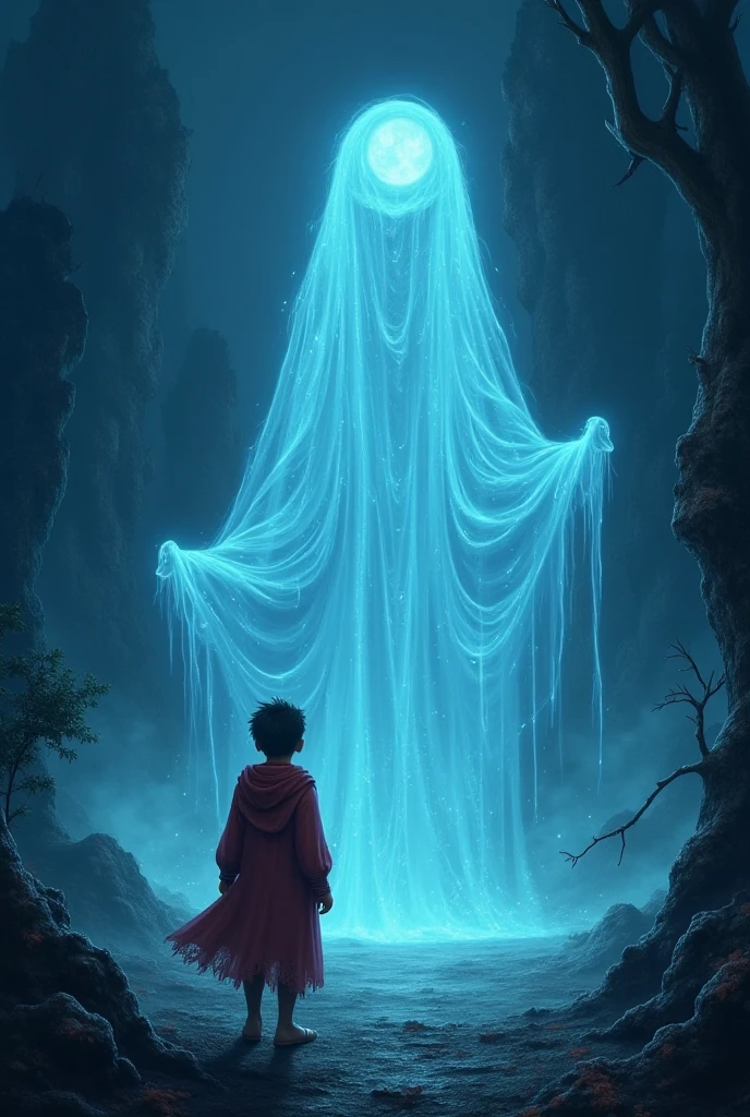It was a magical ghost world, where each ghost had a different story ...