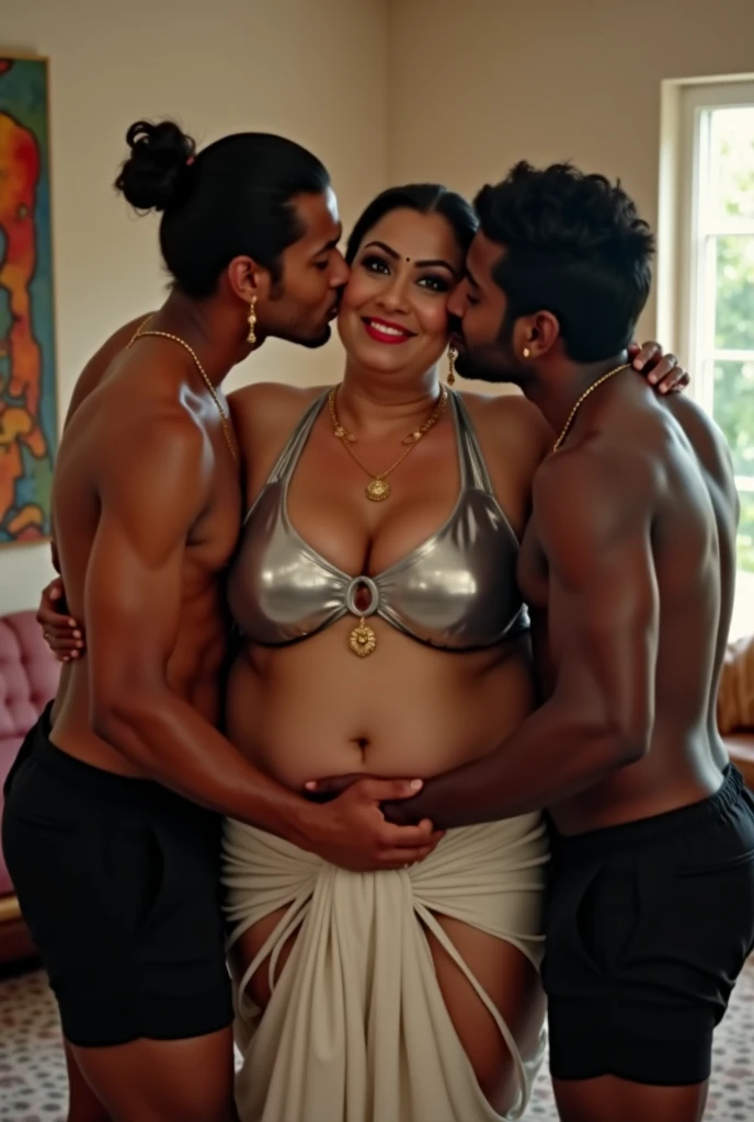 beautiful chubby balinese village with tiara, wearing traditional kebaya, all on fours pose, fucked from behind by an africanman, hair grab, (sex) from behind, (anal) doggystyle (sex), man (penis) inserting her tight (asshole), scream, side view, bed, plus size woman, big busty, real curvy, cleavage, huge round breasts, big ass, thick tighs, pale skin, messy hair, makeup, high detailed, realistic, hd