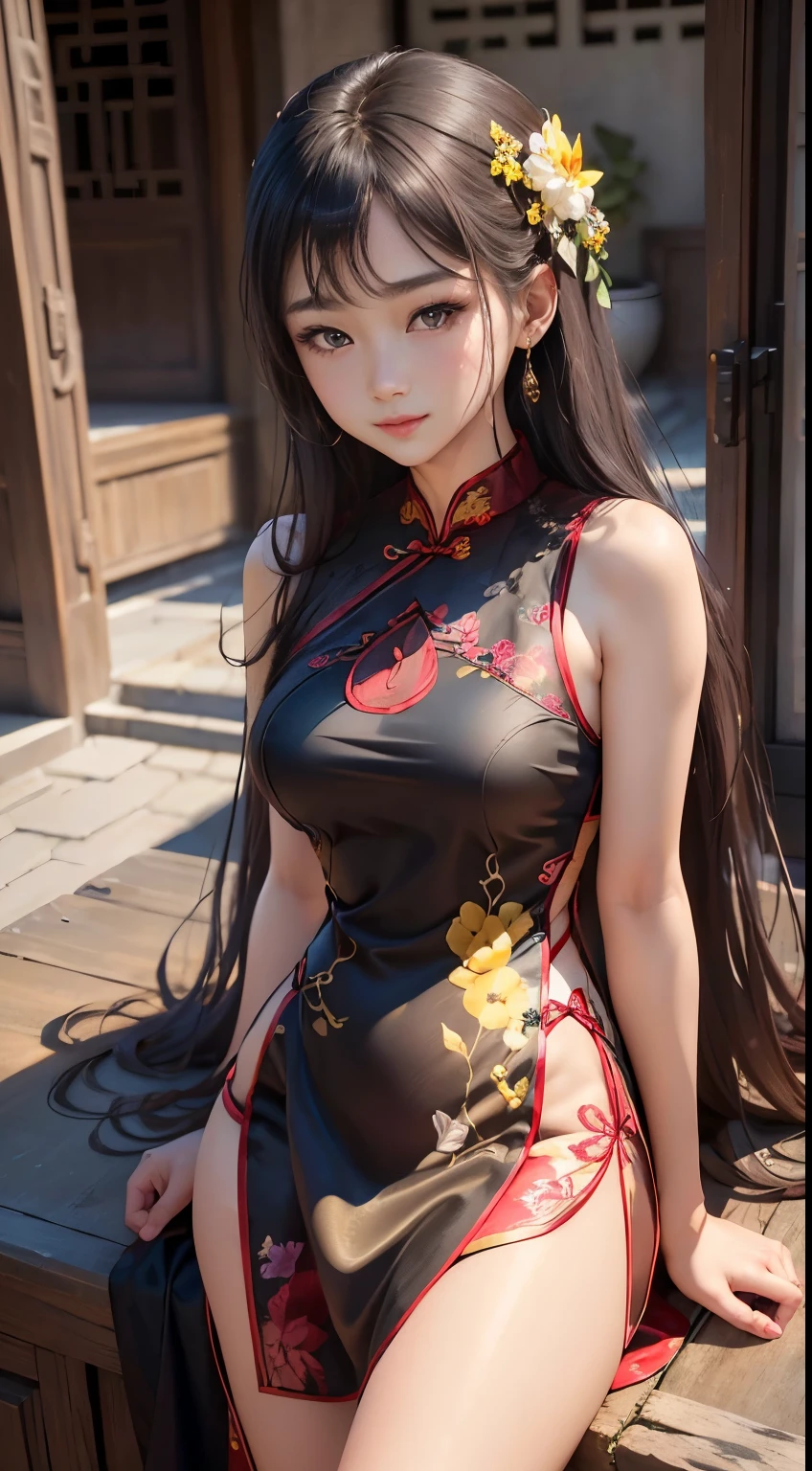 China dress, Cat ear