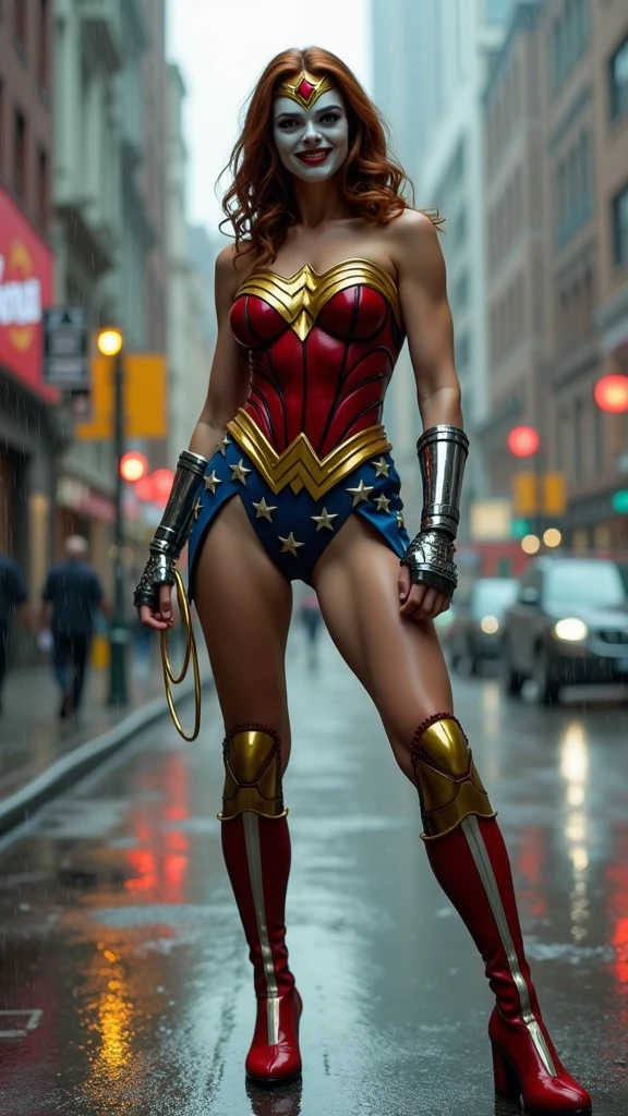 Cute, gorgeous, Caucasian girl, fit, (muscular:1.2), 19, teen, (flexing biceps:1.5), abs, slender, slim, long flowing brown hair, blue eyes, glamorous, seductive, stunning, flawless, perfect, beautiful, cute, pretty, makeup, flirtatious smile, full body, (dressed as Lara Croft), masterpiece, 8k, highly detailed, sexy, SLR lighting, SLR camera, ultra-quality, sharpness, depth of field, film grain (center), Fujifilm XT3, crystal clear, frame center, beautiful face, sharp focus, detailed skin pores, (tiny waist:1.3), colorful, hyper-detail, dramatic light, intricate detail, photograph by arny freytag, standing, side view, perfect hands, (arms raised), (flexing bicep pose), sexy, small boned, (dainty:1.5), nsfw, lithe, busty, cleavage, (realistic, hyperrealistic:1.4), intricate, high detail