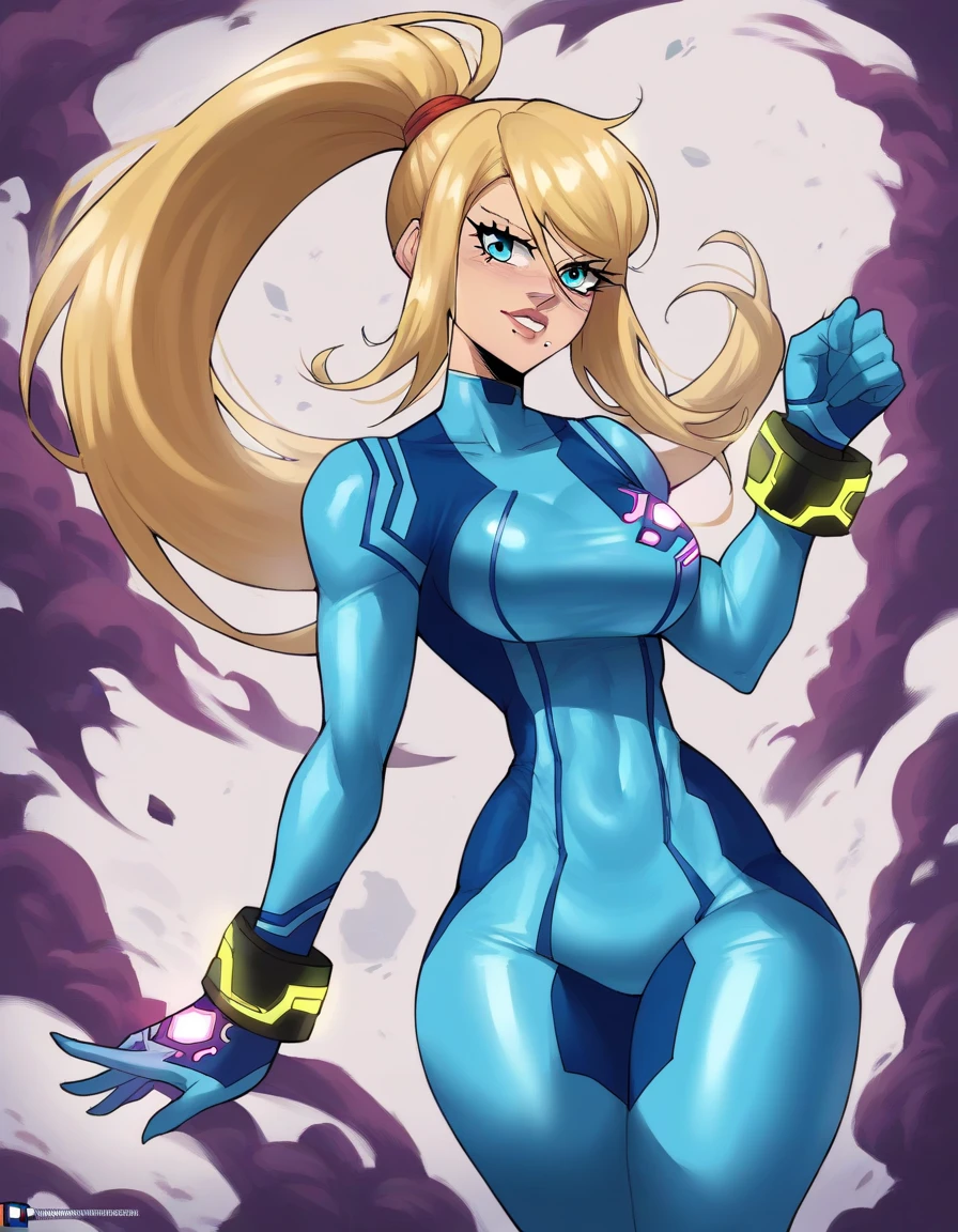 Well-defined curves visible under suit, blonde long hair, (huge breasts:1.2,) upper body, from below, (blue bodysuit, zero suit, zero suit samus, ponytail) in bedroom, pov, looking at viewer, from front,
jewelry, hands on chest,see-through, looking at viewer, hair ornament, choker, shy,
(masterpiece, top quality, best quality, official art, beautiful and aesthetic:1.2), (1 girl), extreme detailed, colorful, highest detailed,
Bedroom, Wall, Hard Lighting, Leaning
