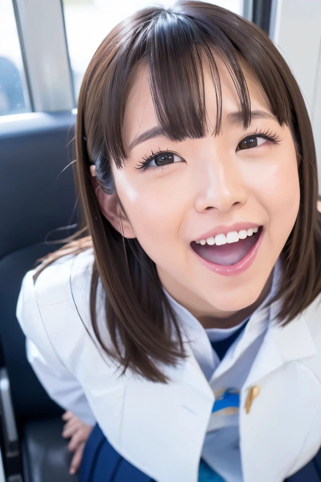 top quality, masterpiece, super high resolution, (reality: 1.4), original photo , cute Japanese girl , , matured, JK uniform in white , Happy smile, , crouching on the train seat, Cinema Lighting, {pmbkk , }{ is present, }{ 1 girl, }{ mouth, |}{Alone, |}{ ejaculates in mouth , |}{ viewers, ||}{How, }{ portrait, |||||}{tongue, ||||||||||}{close-up, ||||||||||}{ facial, ||}{How on tongue, ||}{ eyelashes, ||||||||||||}{nose, ||||||||||||||}{Later oral sex , |||||}{ Upper teeth only, |||||||||||||||}{ man on anthuro , |||||||||||||||}{ on the forehead, ||||||||||||||||}{ heterosexual, |||||||||||||||||}{ 1 boy, ||||||||||||||||||}{ penis, ||||||||||||||||||}{flap, |||||||||||||||||||}{ bukkake with kuraih, ||||}{ erections, |||||||||||||||||||}{Verbal invitation, |||||||||||}{ with semi-closed eyes , ||||||||||||||||||||}{saliva, ||||||||||||||||||||}