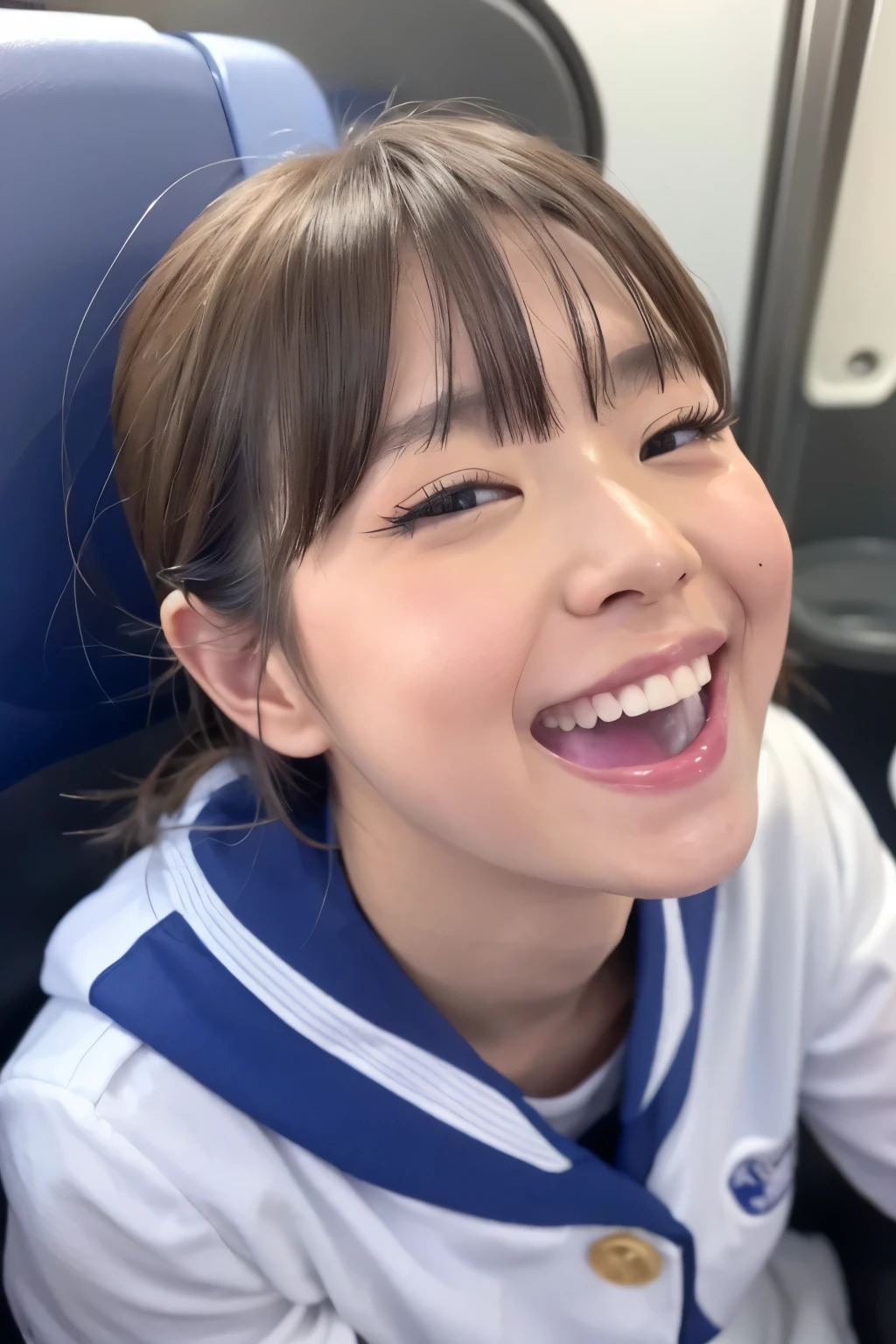 top quality, masterpiece, super high resolution, (reality: 1.4), original photo , cute Japanese girl , , matured, JK uniform in white , Happy smile, , crouching on the train seat, Cinema Lighting, {pmbkk , }{ is present, }{ 1 girl, }{ mouth, |}{Alone, |}{ ejaculates in mouth , |}{ viewers, ||}{How, }{ portrait, |||||}{tongue, ||||||||||}{close-up, ||||||||||}{ facial, ||}{How on tongue, ||}{ eyelashes, ||||||||||||}{nose, ||||||||||||||}{Later oral sex , |||||}{ Upper teeth only, |||||||||||||||}{ man on anthuro , |||||||||||||||}{ on the forehead, ||||||||||||||||}{ heterosexual, |||||||||||||||||}{ 1 boy, ||||||||||||||||||}{ penis, ||||||||||||||||||}{flap, |||||||||||||||||||}{ bukkake with kuraih, ||||}{ erections, |||||||||||||||||||}{Verbal invitation, |||||||||||}{ with semi-closed eyes , ||||||||||||||||||||}{saliva, ||||||||||||||||||||}