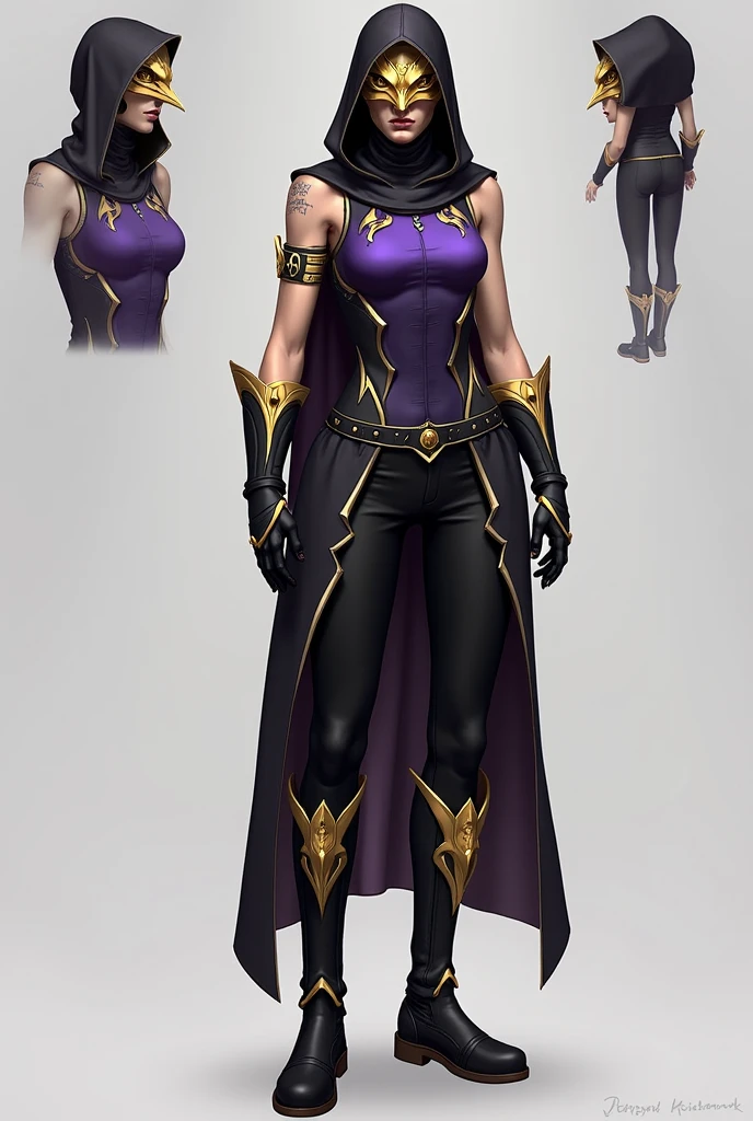 ((best quality)), ((4k)), ((highres)), ((masterpiece:1.2)). ((detailed)), ((ultra realistic)), ((intricate details)), ((full body picture)), ((character design sheet)), ((blank background)), ((standing in a blank background)), full body shot of a female muscular office lady