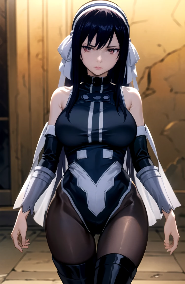 1 girl,Browsing Caution, (Uma Musume),horse&#39;ear, clavicle, Absurd, brainwashing,Combatant, Hollow Eyes,((Purple glowing eyes 1.5))( Huge breasts ), Expressionless, Emotions are removed,((Black Shadaloo Suit)),avert your eyes , whole body shape, ((stand up, salute)),(highest quality、4K、8k、High resolution、Must have:1.2)、Very detailed、(reality、that&#39;s reality的な、reality的な:1.37)、Ticker、Hyper HD、Studio Lighting、Ultra High Definition Paint、Sharp focus、Physically Based Rendering、Extremely detailed、Professional specifications、Vibrancy and color、Blurred、Sports portrait、landscape、Horror Style、Anime Big Tits、SF、photograph、Concept Artist、Five Fingers, Perfect body,  {{{masterpiece}}}, {{{highest quality}}}, {{Very detailed}}, {shape}, {{Very delicate and beautiful}},Improved cost performance、All Roles、Canon 5D MK4でphotograph、photograph, 