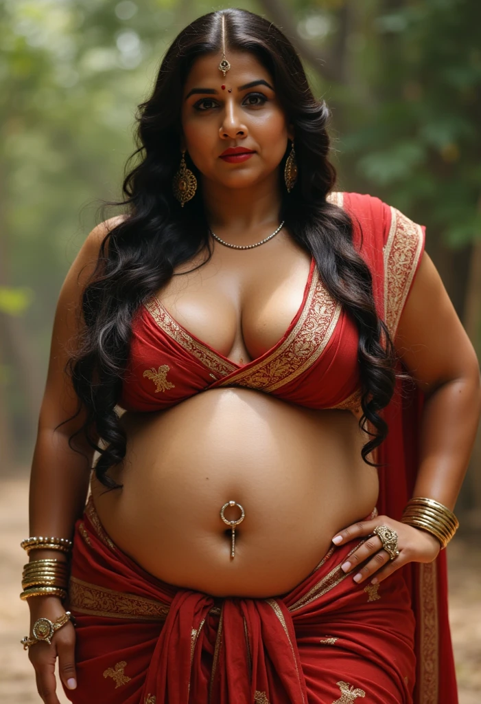 Pregnant Happy Horny, aroused 1girl), beautiful indian young girl wearing red thong with giant colossal black titanboa monster squeezing her hard, wrapped in thick spiraling coils, constricted, struggle, gasping for air, snake attack, snake peril,
