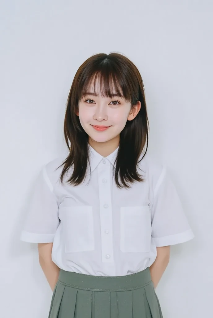 Salon model、((Realistic lighting、top-quality、8K、​masterpiece:1.3))、Focus:1.2、1girl in、perfectbodybeauty:1.4、Slim abs:1.1、((dark brown hair))、(aqua dress:1.4)、(outside of house、natta:1.1)、City Street、Superfine Face、Fine eyes、二重まぶた、