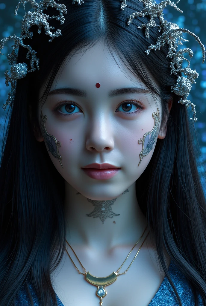 ((masterpiece)),((best quality)),8k,high detailed,ultra-detailed,intricate detail,((huapighost)),1girl,Chinese folklore,surrealism,Chinese folklore,A haunting huapighost with the guise of a beautiful woman,hiding beneath a desk in a dimly lit office,(eerie and haunting),Soft,ghostly illumination creating an ethereal ambiance,(subsistence scattering),Mysterious and chilling atmosphere,monochromatic color palette,Asymmetric composition,Unreal Engine rendering,capturing the spectral presence within the offics,<lora:PaintedGhost_V3:0.9>,
