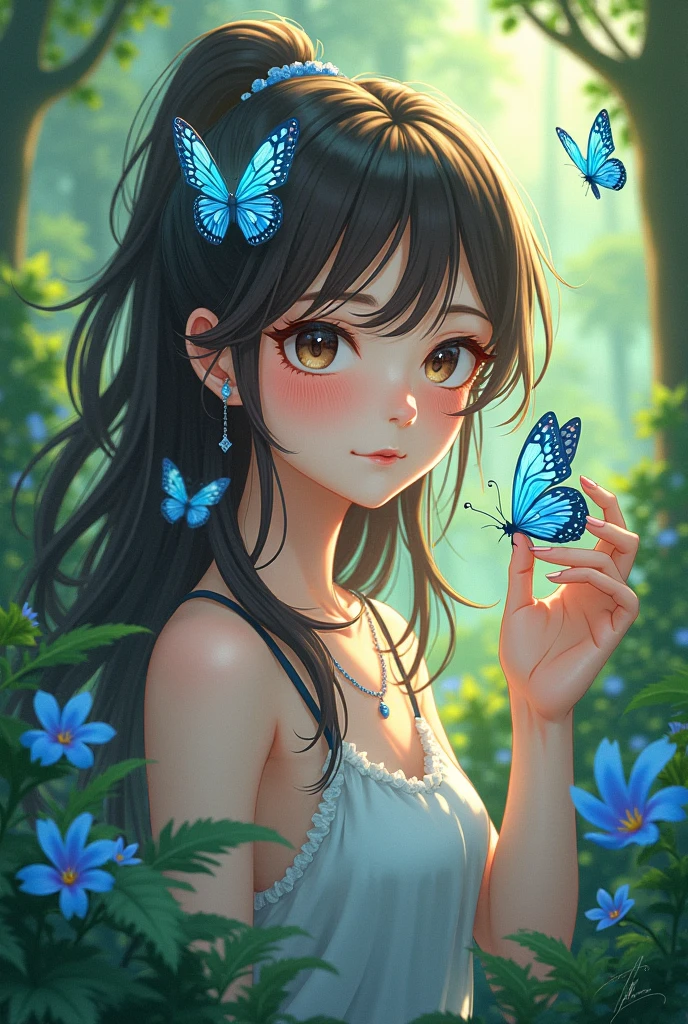 no scars to your beautiful kitten" double exposure collage art illustration, silhouette art, fantasy, hdr, vibrant, surrealism, hyperdetailed, hypermaximalist illustration, art by Anime Key Visual, Japanese Manga, Pixiv, Zerochan, Anime art, Fantia