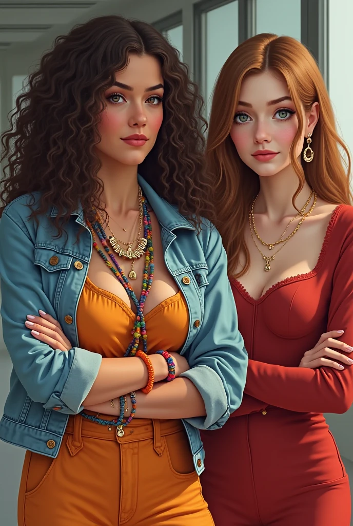 Profissional, (Foto 4k:1.1) por (Jeremy Lipking:0.3), (Anna Dittmann:0.3), (Marco Ariano:0.3), (sharp focus:1.3), alto detalhe, Vestindo (camisa apertada:1.2), lindo rosto detalhado, an attractive woman with long red hair looks at the camera, parecendo a atriz Katherine McNamara, Panasonic Lumix S Pro 50mm F/1.4, Anne Stokes, respingo de cor, laranja escuro e esmeralda escura, Ferrania P30, foto realista, (mulher jovem e atraente:1.3), (sedutor:1.1), (rubor:1.1), formato do corpo em ampulheta, seios grandes e redondos, quadris largos, na cidade de fundo, tirando selfie, Vestindo jumper
