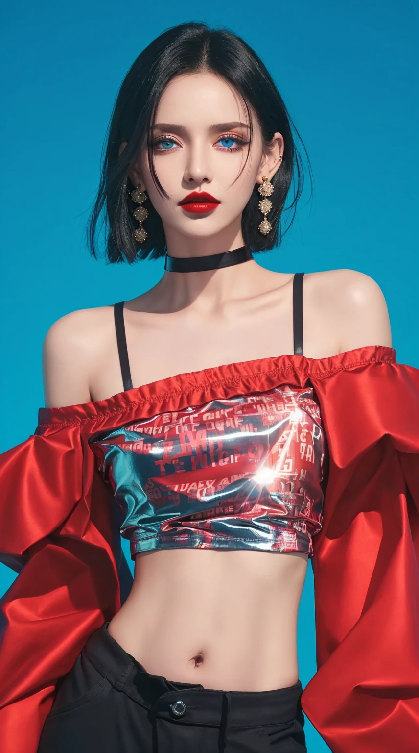 Game Art,CG Animation,Best image quality,Maximum resolution,8K picture quality,(A bust photo),(portrait),(Head close-up),(Rule of Thirds),Unreal Engine 5 rendering works,20 year old girl,((Queen)),The eyes are very detailed,(Large Breasts),Elegance and nobility,Ray Tracing,Game CG,((3D Unreal Engine)),OC rendering reflection mode,4K,Ultra-clear,Translucent lace,Fair and plump figure,Pretty Face,Glossy Gel Coat,身着华贵礼服的Queen,Gorgeous clothing,Luxurious and exquisite jewelry,Colorful makeup,Full figure,Dark red lipstick,精致Gorgeous clothing,Supermodel,Gold Jewelry,Luxurious clothing,breasts symmetrical,Delicate facial features,Exquisite clothing,Put your hands on your head