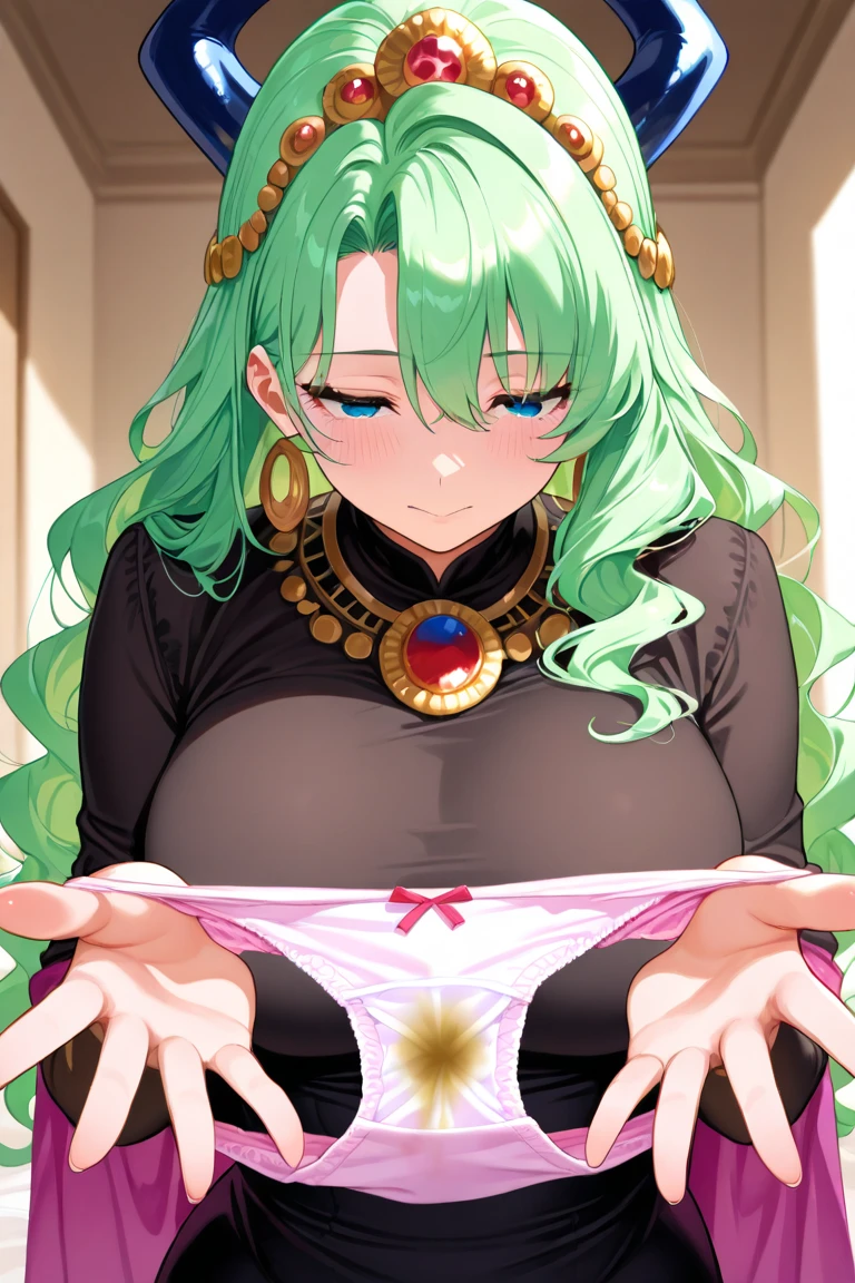 (best quality, masterpiece, uncensored, high quality, ultra detailed, extremely detailed CG, beautiful face, beautiful eyes, beautiful hair), solo, 1girl, (loli:1.3), (12 years old), (((((Blue hair, green inner, streaked hair, wavy hair, middle hair, hime style))))), (((((lehenga, collar))))), (baby face), nsfw, (large breasts), pussy, skindantation, hiqcgbody, onlyass, face, afterglow, bust up, (clothed, nude, nsfw), (girl trembling with sexual climax:2), (bukkake, pussy juice,spread pussy, cum in ass:1.3), squirting orgasm, sweaty skin, sweat, ass focus, detailed background, (extremely awesom e detailed and ribbon:1.3),(extremely awesome detailed deep-silky-healthy-lackwarm-foundational-soft-skin:1.1), (extremely awesome detailed gleaming skin), (extremely awesome detailed pretty face, extremely awesome detailed eyes, extremely awesome detailed shiny hair:1.2), (embarrassed, closed mouth:1.4), extremely awesome detailed dynamic lighting, extremely awesome detailed caustic, extremely awesome detailed deep shadows,(best quality, highres, absurdres, extremely awesome detailed CG unity 8K HDR wallpaper, perfect anatomy:1.1),(extremely awesome detailed realistic, extremely awesome detailed 3d:1.0)