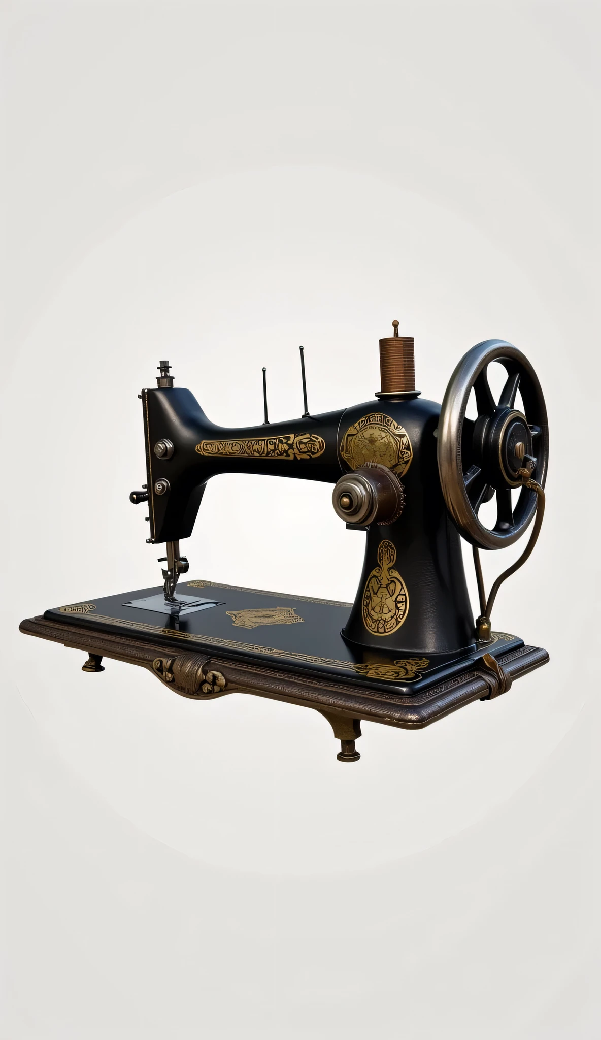 (19th century era),(far distance scenery angle), A hyper-realistic scenery image shot of a 19th century beautifully female tailor knitting cloth on a sewing machine, a tailor. The beautifully tailor is depicted in a full body angle view, showcasing her lively, lusciously vivacious, and shapely body. She is wearing a realistic 19th century long dress, working in front of an intricately Sewing knitting Machine, knitting a cloth. The scene includes a well-rounded female tailor, operating realistic intricately big size sewing machine on the big table in the front, and smiling. The background features industrial revolution textile factory with central leading lines, creating a sense of depth on ultra-wide angle scenery. The image has UHD ambience, with a zoomed-out perspective, realistic textures, soft lighting, and an ultra wide wide-angle. The female's hands are accurately detailed with full human finger anatomy, and her hair is shiny and lifelike. The overall style is reminiscent of Far Cry 5 game artwork, with additional details and body fixes applied. The combination of influenced of SteamPunkAi Artwork.