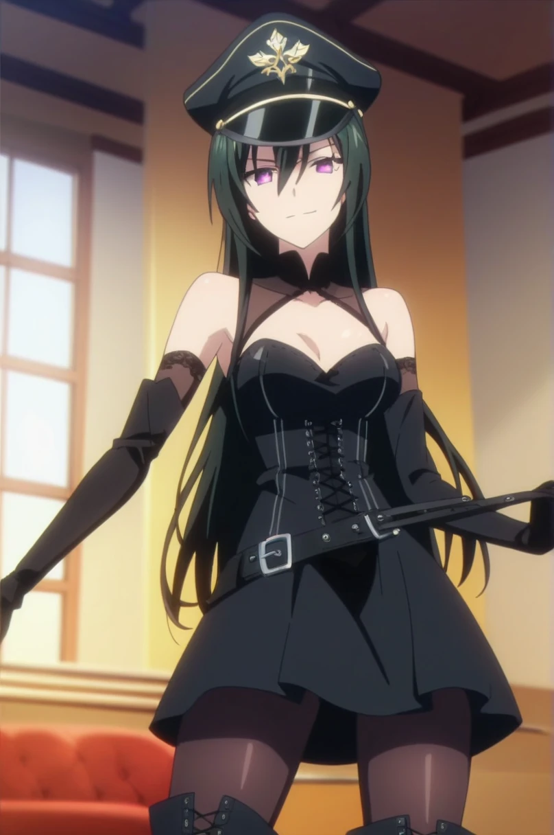 beautiful girl with dark gothic makeup, monstro sexy