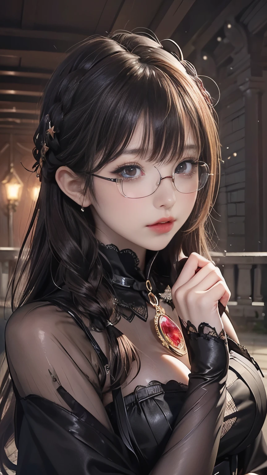 a highly detailed intricate and complex female humanoid spider character, a powerful and enigmatic spider queen known as Elise from the video game League of Legends, in a fierce combat stance, with a body formed from metallic mauveine and metallic black, extremely detailed insect-like eyes, a sharp fanged open mouth expression, long metallic spider-like legs, ornate and intricate exoskeleton details, glowing purple energy effects, dramatic dynamic lighting, cinematic camera angle, award-winning digital art, concept art style, 8k resolution, photorealistic, masterpiece