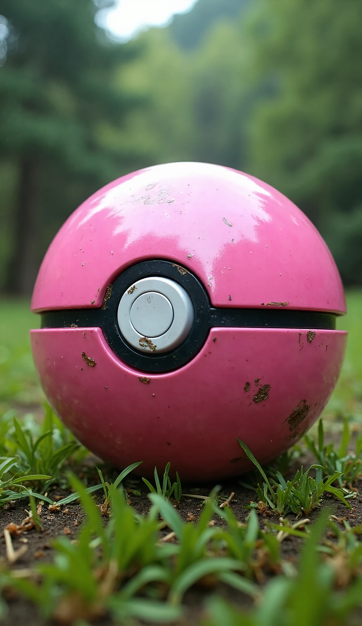 Pokémon's pink monster ball,live-action