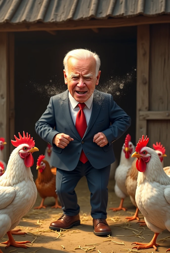 <lora:garbage-bin-LoHa-concepts:1> f/2.0 epic action (photo:1.2); Joe Biden is dick fight islanding some beef stew, yuppie nightmare cycle, at el pollo loco ante delguitaro