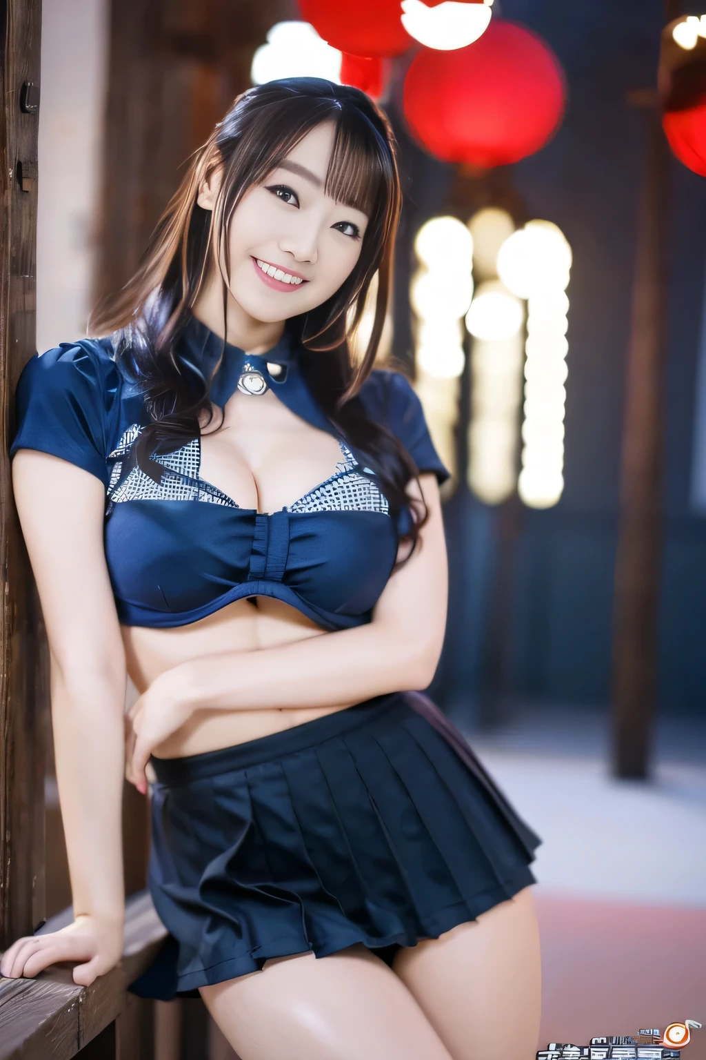 masterpiece、最 high quality、illustration、 Super Detail、 high resolution、8k wallpaper、 perfect dynamic composition,、 beautifully detailed eyes、(((whole body)))、Beautiful legs、( beautiful big breasts :1.3)、 natural color lips、 Super Detail,最 high quality, is present , Unity 8K Wallpaper, realistic face, Realistic Feeling , Detailed Hair , very detailed, perfect face, charming face, かBig Breasts, curved hips , sexy pose,(( Japanese girls)),(((whole body))),masterpiece, 最 high quality, 8k, Morphologically Correct 、 ( beautiful face), cute face, smile、10th Generation, detailed face、 thin waist、 ((Big Breasts:1.4)), Daring sexy pose、smile、20-year-old woman、 cute、 staring at the camera、Kneel、 on all fours、 lean forward、{{{ high quality}}}uniform、{{{ blue sailor suit}}、 Blue Pleated Skirt 、Mizuki々