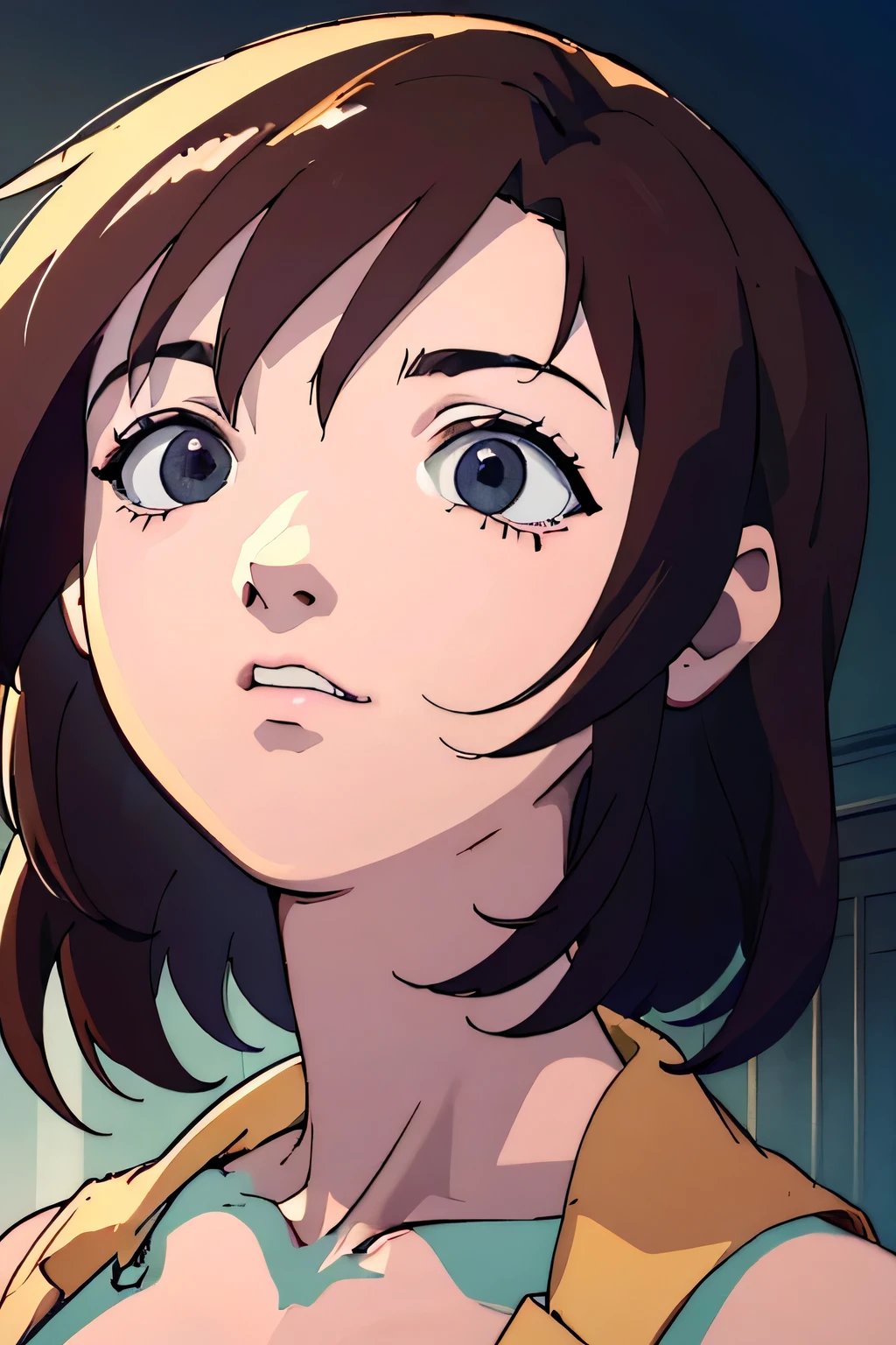 LAIN from serial experiments lain, full-body, full body, (full body), (masterpiece,best quality,ultra_detailed,highres,absurdres, dimly lit:1.2), no nudity, no suggestive poses, no explicit content, no NSFW, no sensitive themes, no controversial topics, no violence, no gore, no dark imagery, no inappropriate content, no partial clothing, no provocative elements, no sexualization