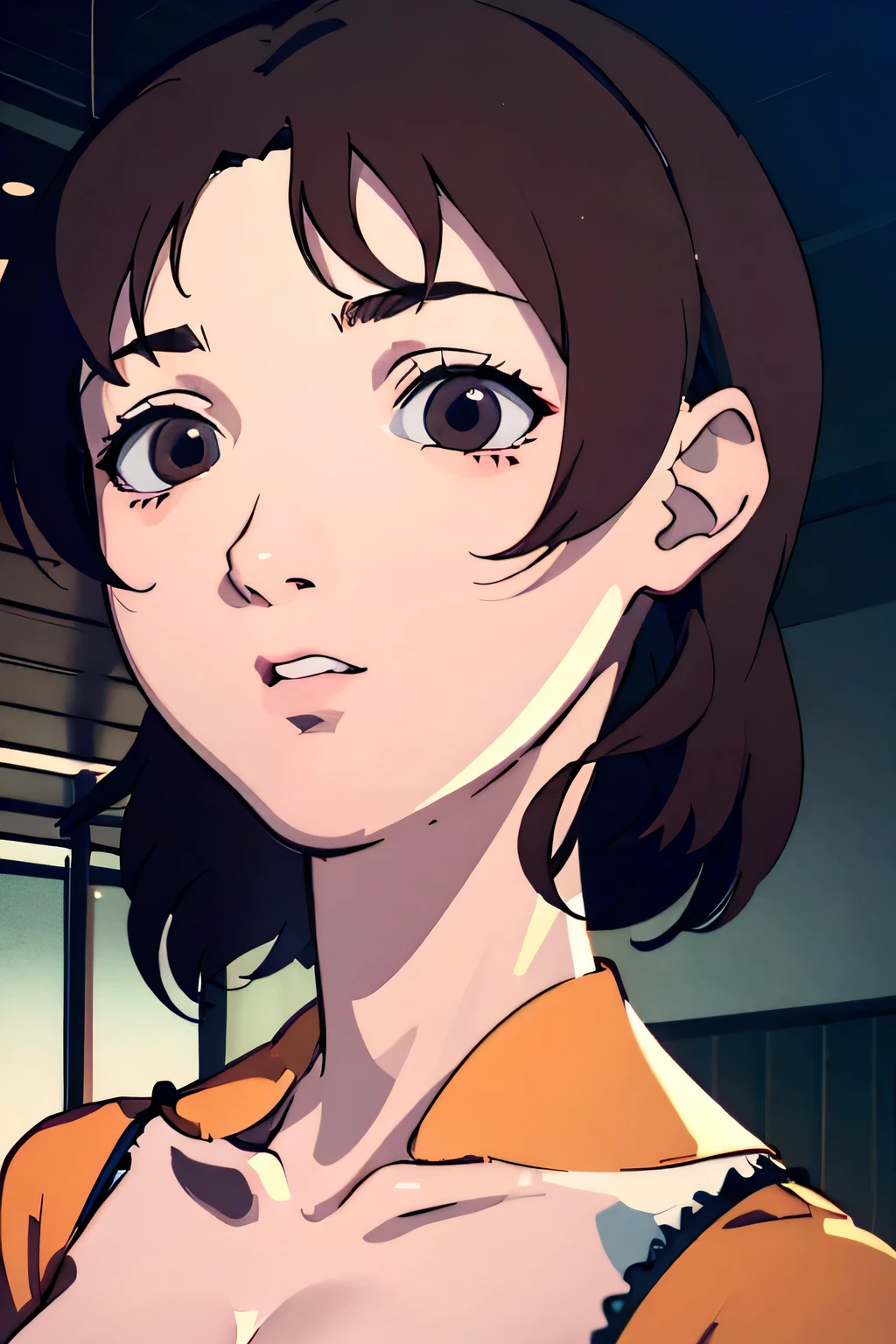 LAIN from serial experiments lain, full-body, full body, (full body), (masterpiece,best quality,ultra_detailed,highres,absurdres, dimly lit:1.2), no nudity, no suggestive poses, no explicit content, no NSFW, no sensitive themes, no controversial topics, no violence, no gore, no dark imagery, no inappropriate content, no partial clothing, no provocative elements, no sexualization