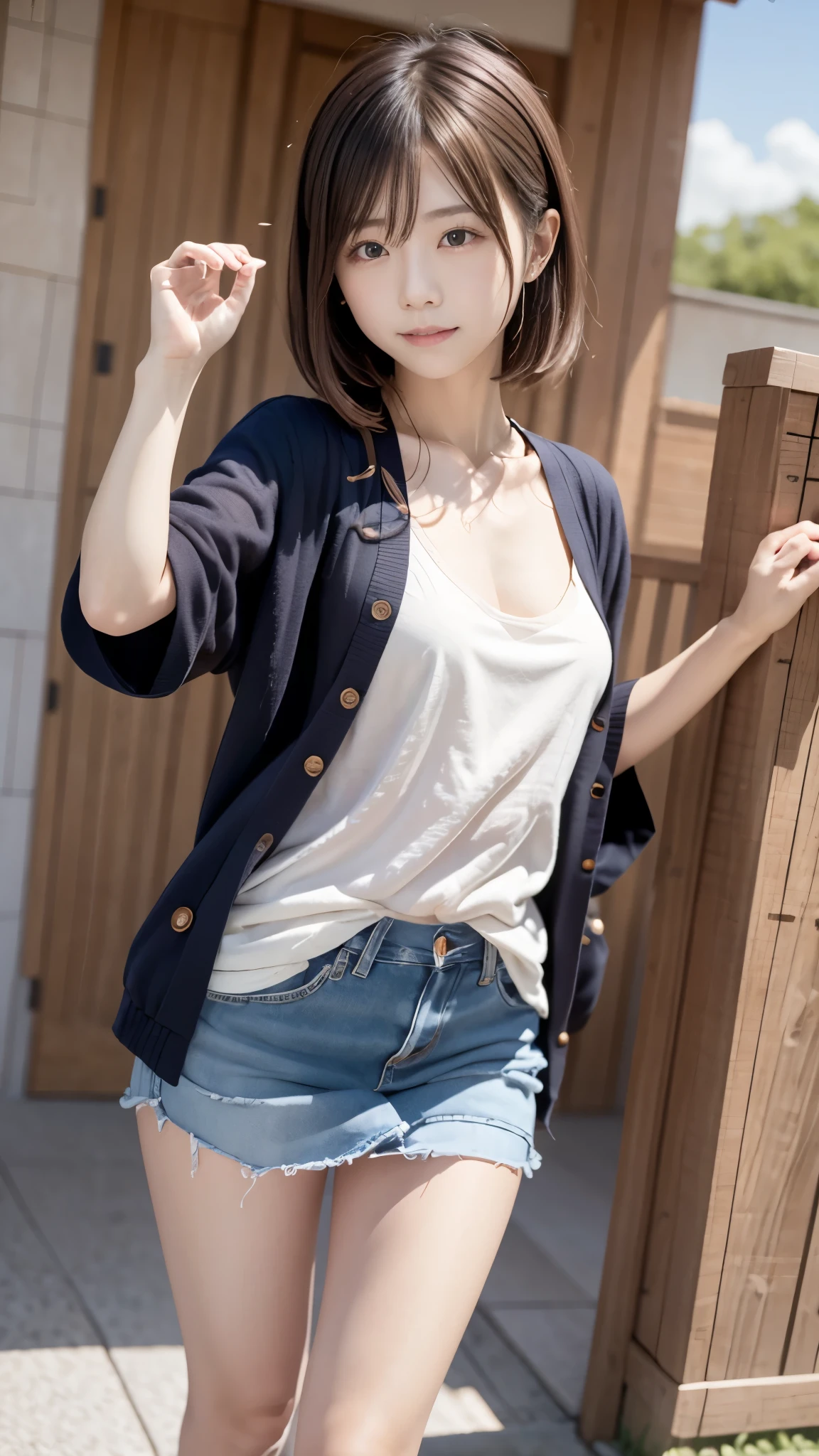Japanese, girl, girl with penis, small penis, erection