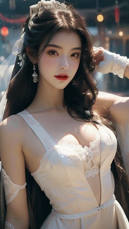 (Best Quality,Masterpiece:1.2),The ultra-detailliert,(Photo Photorealistic:1.4),Lovely_succubus, Detailed face, Fantastic face,(The two horns of a succubus:1.2), ((The two wings of a succubus:1.3)), irene, lisa, (((Background of the windows inside the European castle:1.3))), Full-Body Shot,