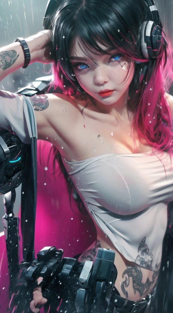 a close up of a woman in a bikini posing for a picture, rossdraws digital painting, rossdraws 1. 0, [ 4 k digital art ]!!, rossdraws cartoon vibrant, inspired by rossdraws, rossdraws 2. 5, ross tran 8 k, ig model | artgerm, rossdraws 2. 0, :: rossdraws