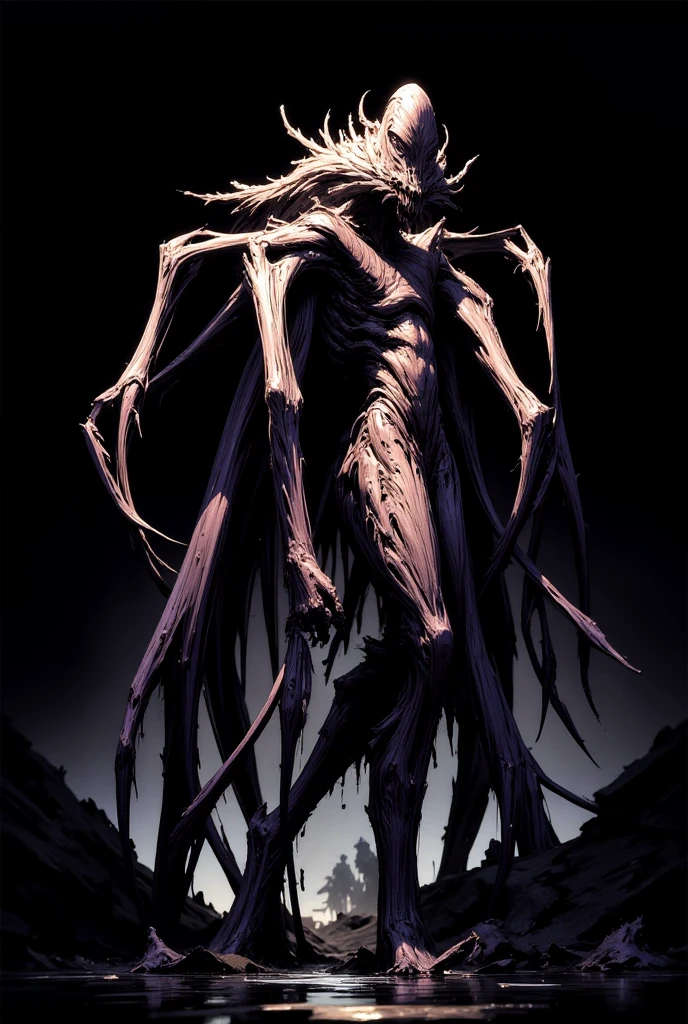 (8k, RAW photo, highest quality), full body, shirtless, abs, Masterpiece, photograph, portrait, elias ainsworth, skull, horns, solo, vines, thorns, pubic hair