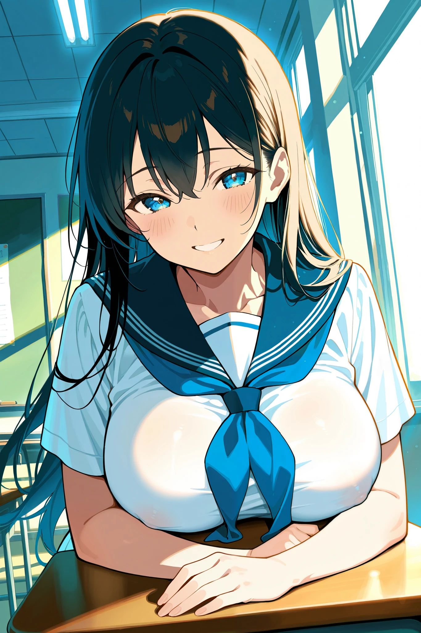 ((table top, highest quality, High resolution, nffsw, perfect pixel, written boundary depth, 4k, )), 1 girl, alone, , beautiful anime girl, beautiful art style,
perfect body,
Yukinoshita Yukino, long hair, Ahegao、blue eyes
(((full nude))), thighs, between the legs,
big breasts, nipple, open your mouth, Happy, blush, i breathe, Sweat, (((sex:1.5))),(vagina), NSFW, 1girl, toki, masterpiece, extremely detailed face, Newest,animated painting, nice angle, underwear, Enhance colors to maximum saturation,
(1boy:1.1), NSFW, Penis,
fellatio, :>=,
Spread legs, squatting,arms up, armpits, sweat, steam, blush, parted lips, tongue out, half closed eyes, moist eyes, show off breasts
skirt, sleeveless, open-chested vest, ,(rabbit ear pose:1.3), raise hands above head,
rabbit ears, yellow clothes, Fishnet tights, bowtie, wrist cuffs, high leg, high cut,
canopy bed,