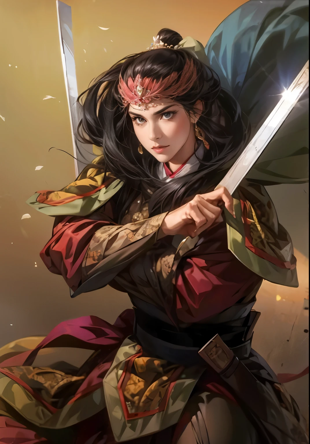  A beautiful woman 