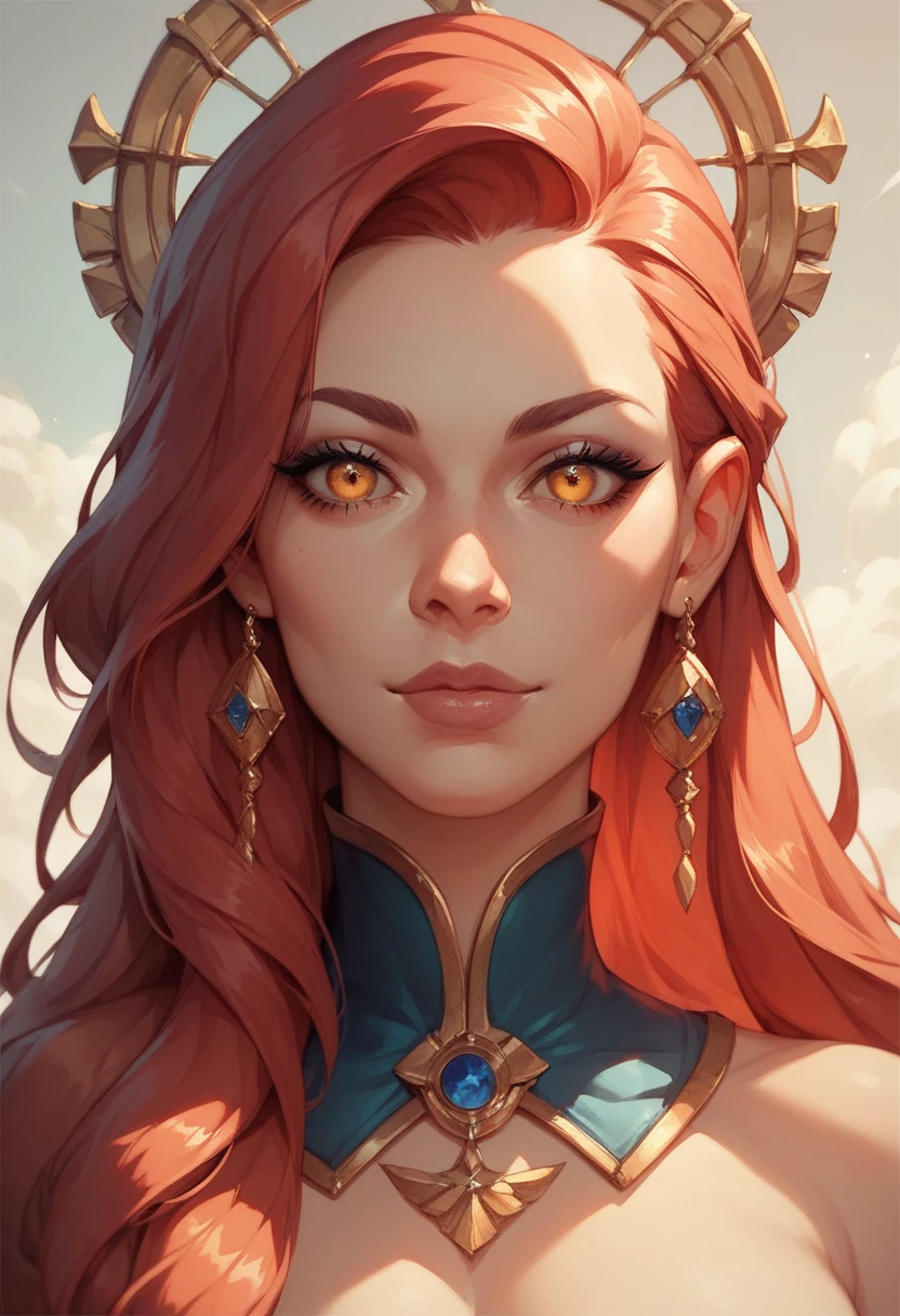 Red skin female tiefling pirate