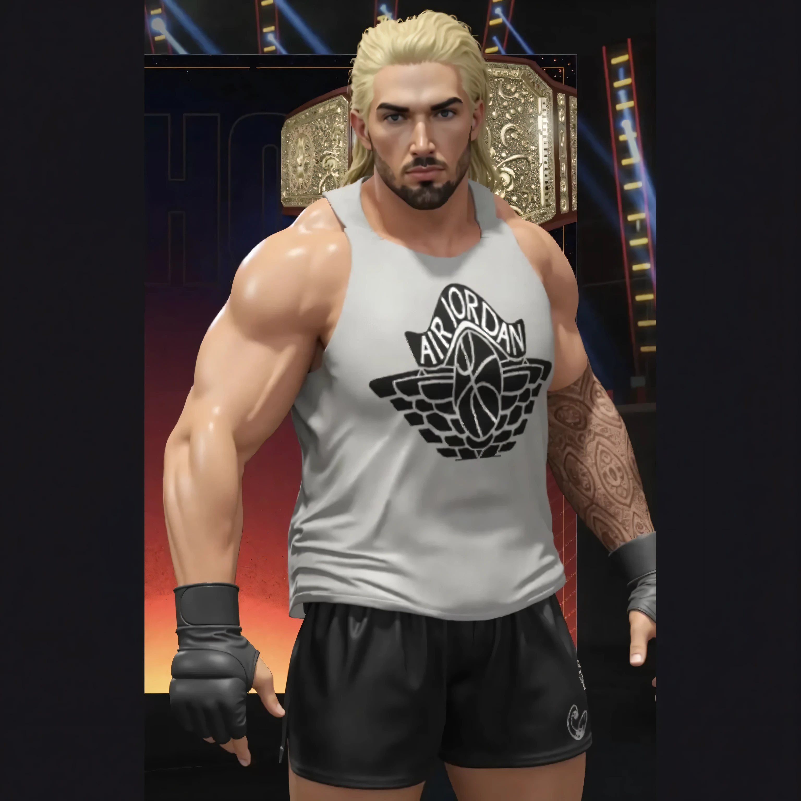 ceinture de champion catch de la WWE