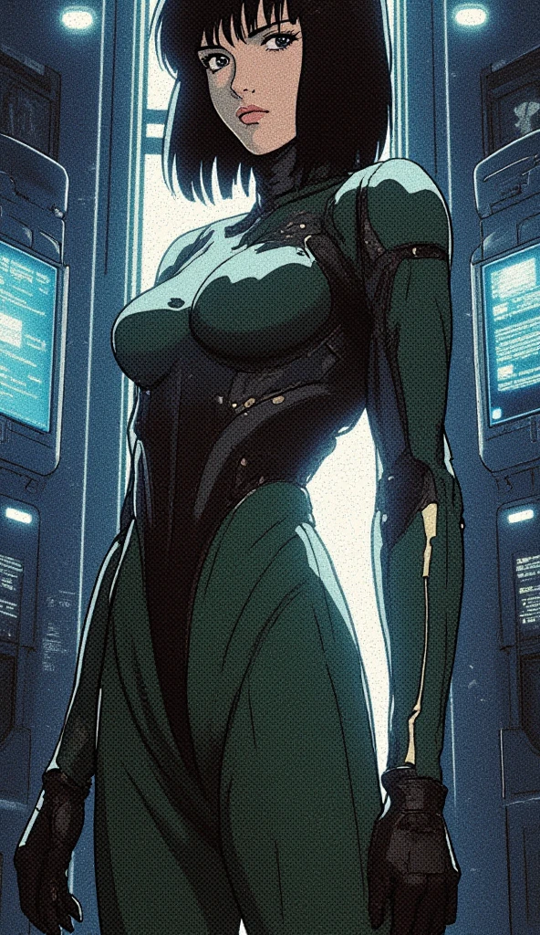 (masterpiece:1.2, Highest quality,High resolution,Very detailed),8K,wallpaper,(Very detailed),(Concept Art),(Armored Core Style),Woman in ninja robot armor,(Tactical forehead protector),Random hairstyle,(Wind Ninja),(Light green body),(Detailed face:1.3),(Detailed body:1.3),((Cowboy Shot)),(((The background is a tornado:1.3))),Hair blowing in the wind,(Big Breasts),(Thick thighs),(Super sensual),(The wind is wrapped around my body)
