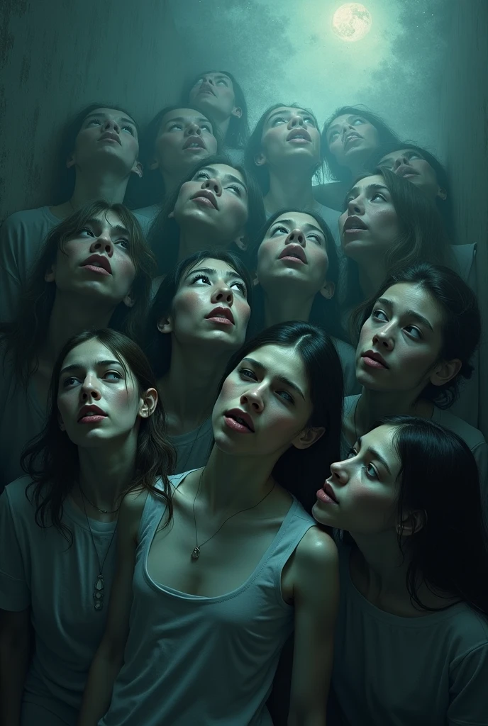 NSFW, oegia lesbica, nudes, todas con pechos grandes, caras hermosas y detalladas perfectas, (obra maestra, mejor calidad), (absurdos:1.2), (ultra detallado, 8K, ultra high resolution:1.2), (hermosas 4girls:1.3), joven, delgado, (cinematographic composition), Rubor, sonrisa feliz, dramatic lighting, (short cuerpo,  cuerpo), (foto grupal, reunido, amigos), (varios chicos:1.2), mirando al espectador, de pie, session, posando, , (Multiple loving couples:1.2), signos v